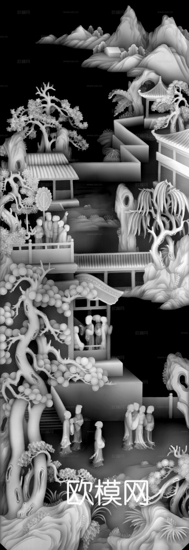 浮雕 灰白浮雕 凹凸浮雕