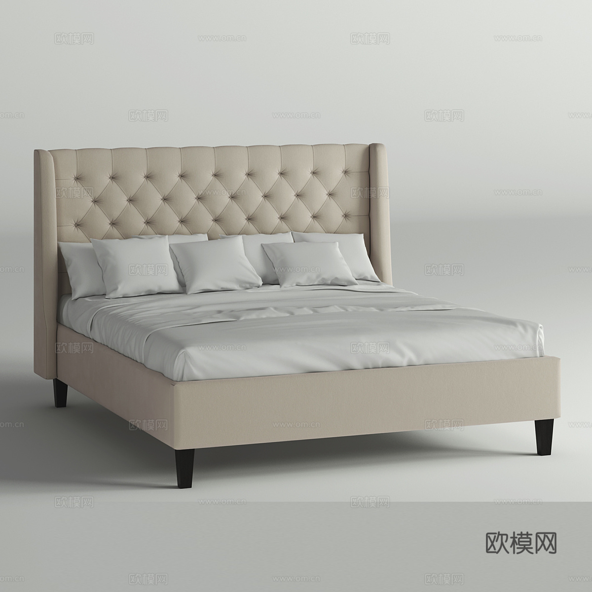 床 柔软 Rooma 设计3d模型