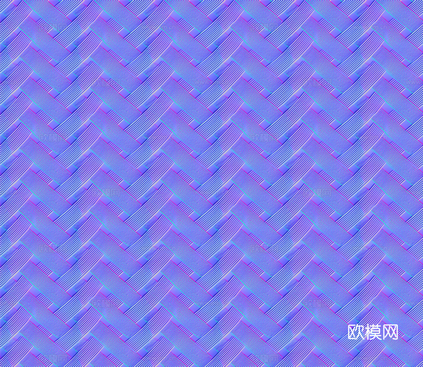 编织法线凹凸贴图