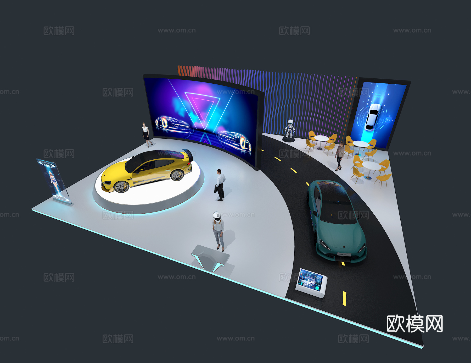 车展3d模型