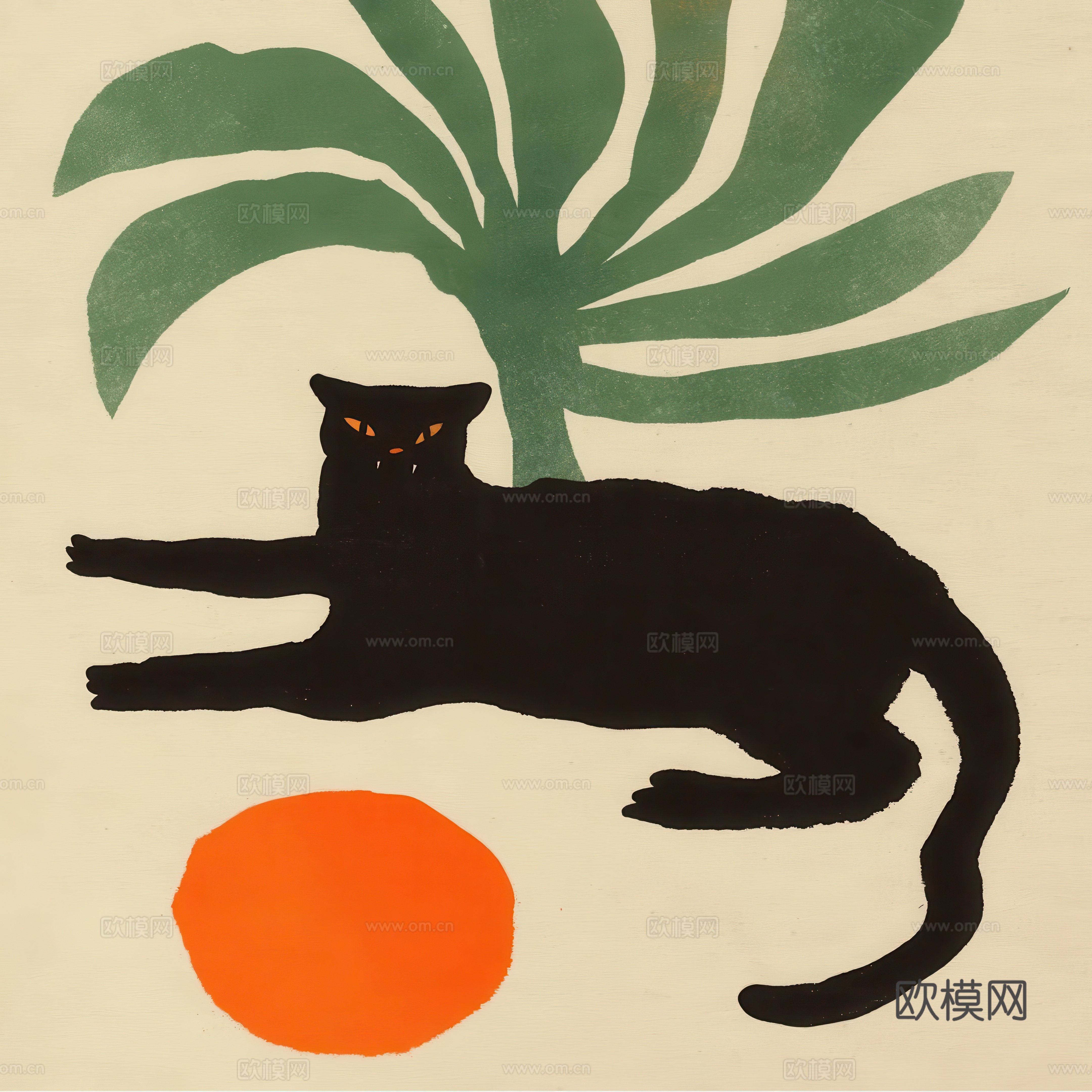 装饰画儿童挂画艺术画下载