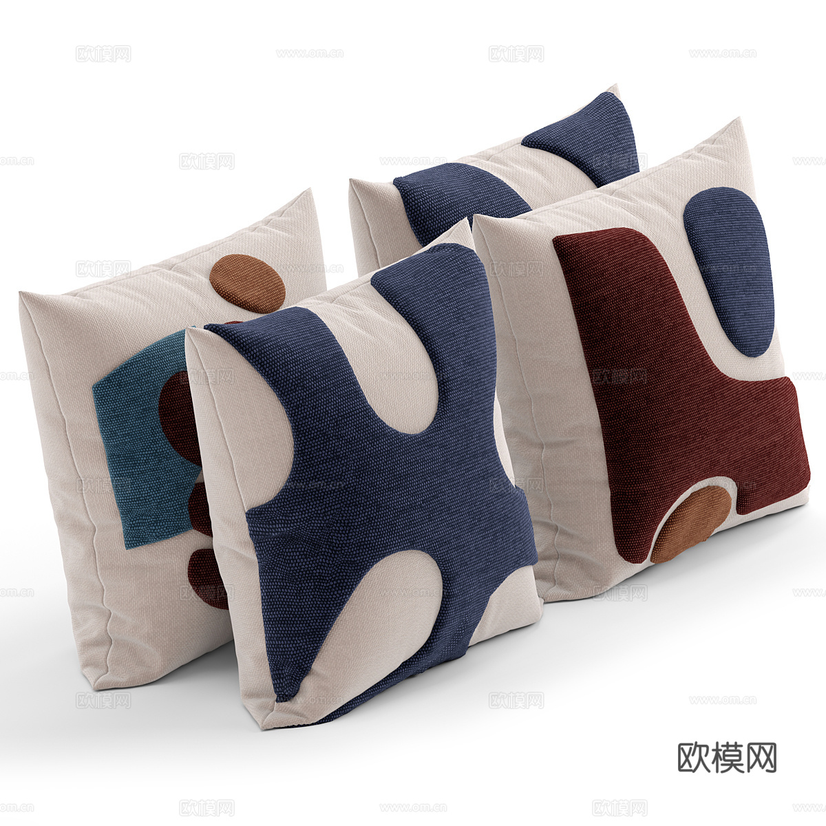 民宿窗帘 布帘 纱帘 酒店窗帘 纱幔 半透明窗帘 素色窗帘3d模型