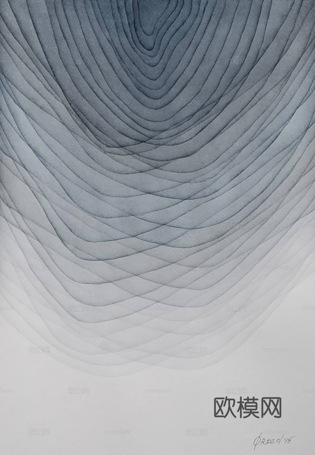 现代轻奢挂画  装饰画  纹理挂画 立体几何挂画