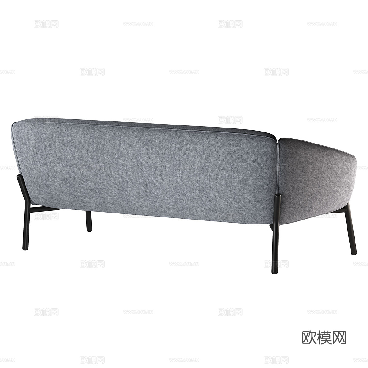 现代极简 Undina 休闲沙发3d模型