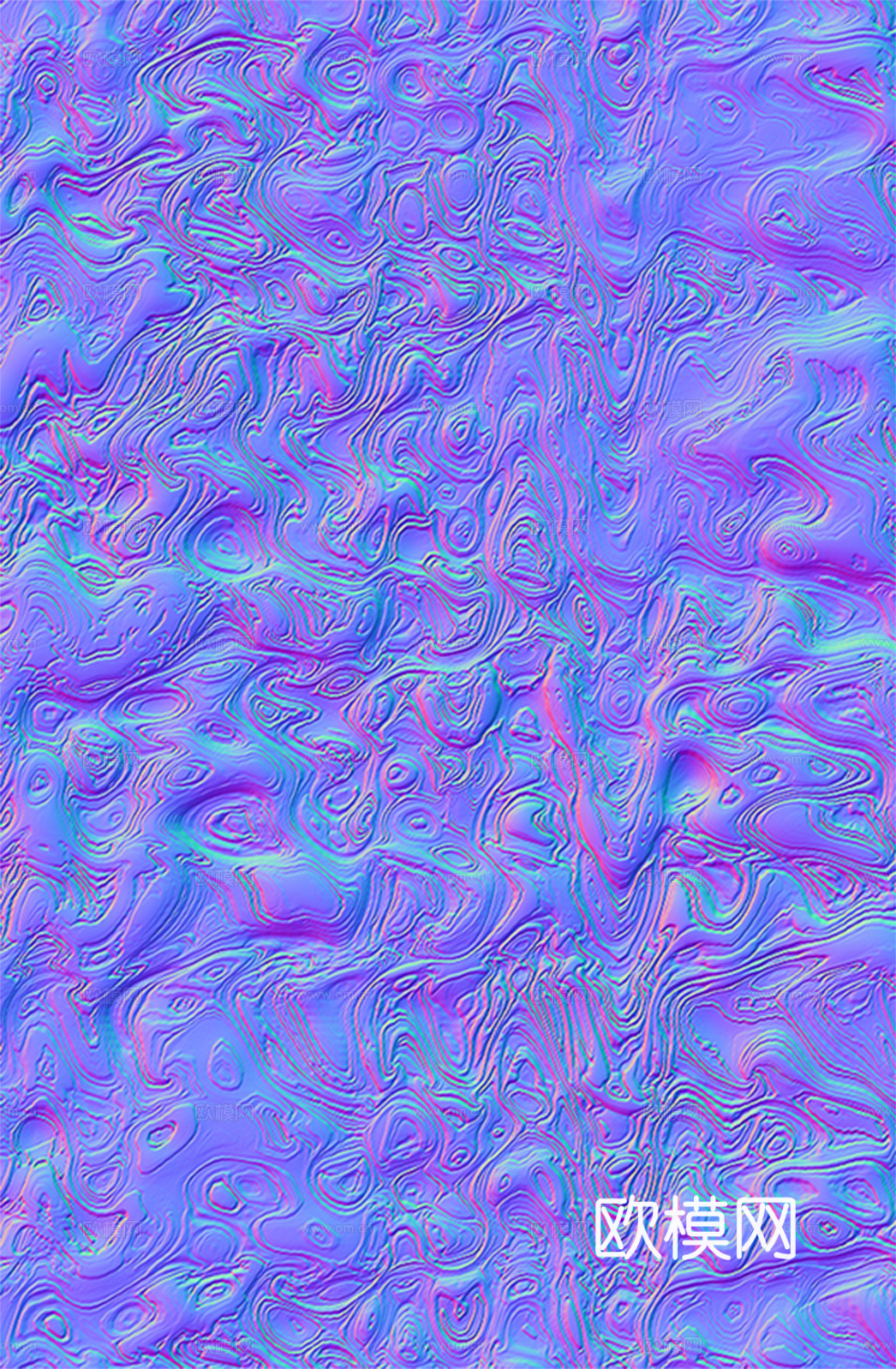 水波纹不锈钢凹凸贴图下载