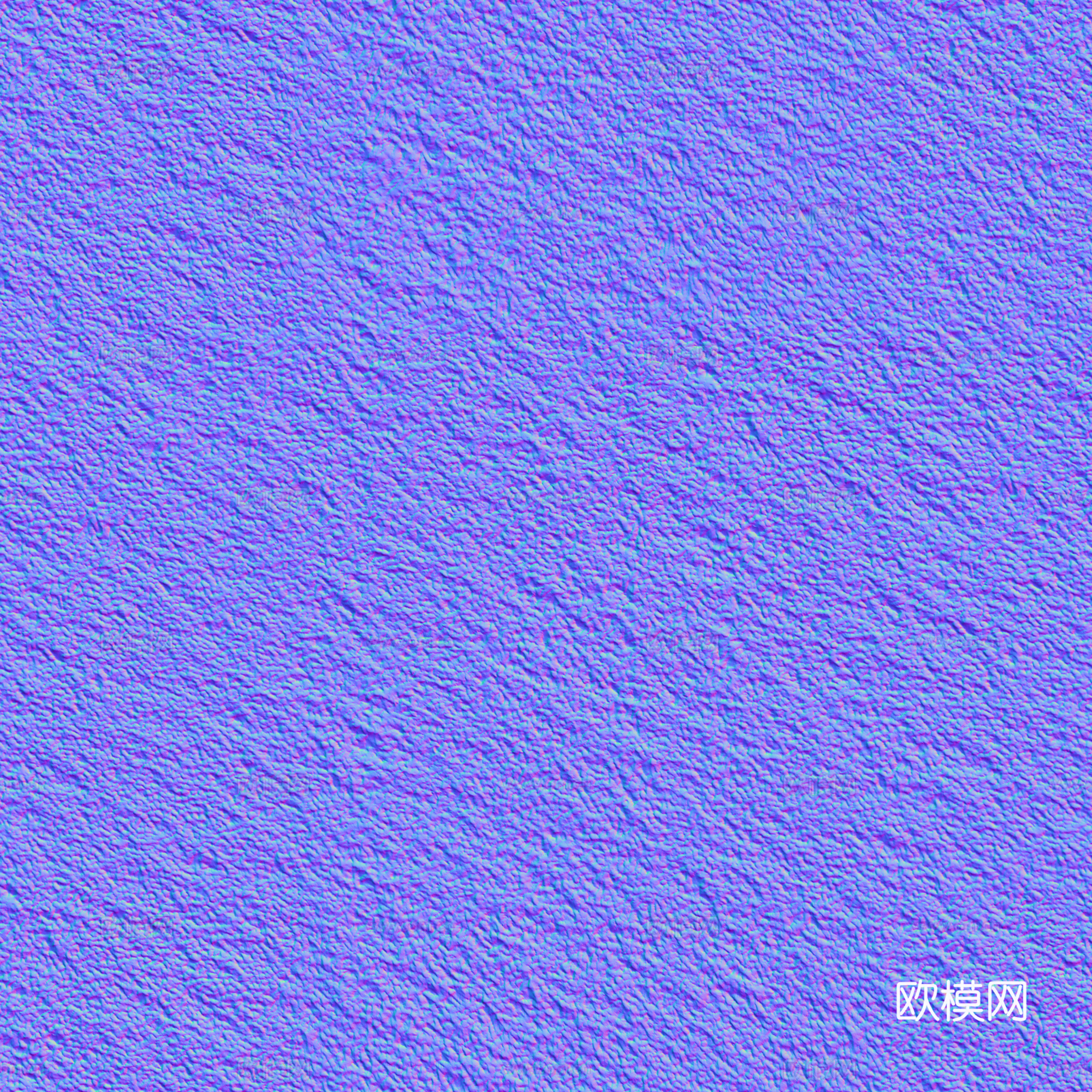 水泥墙法线凹凸贴图