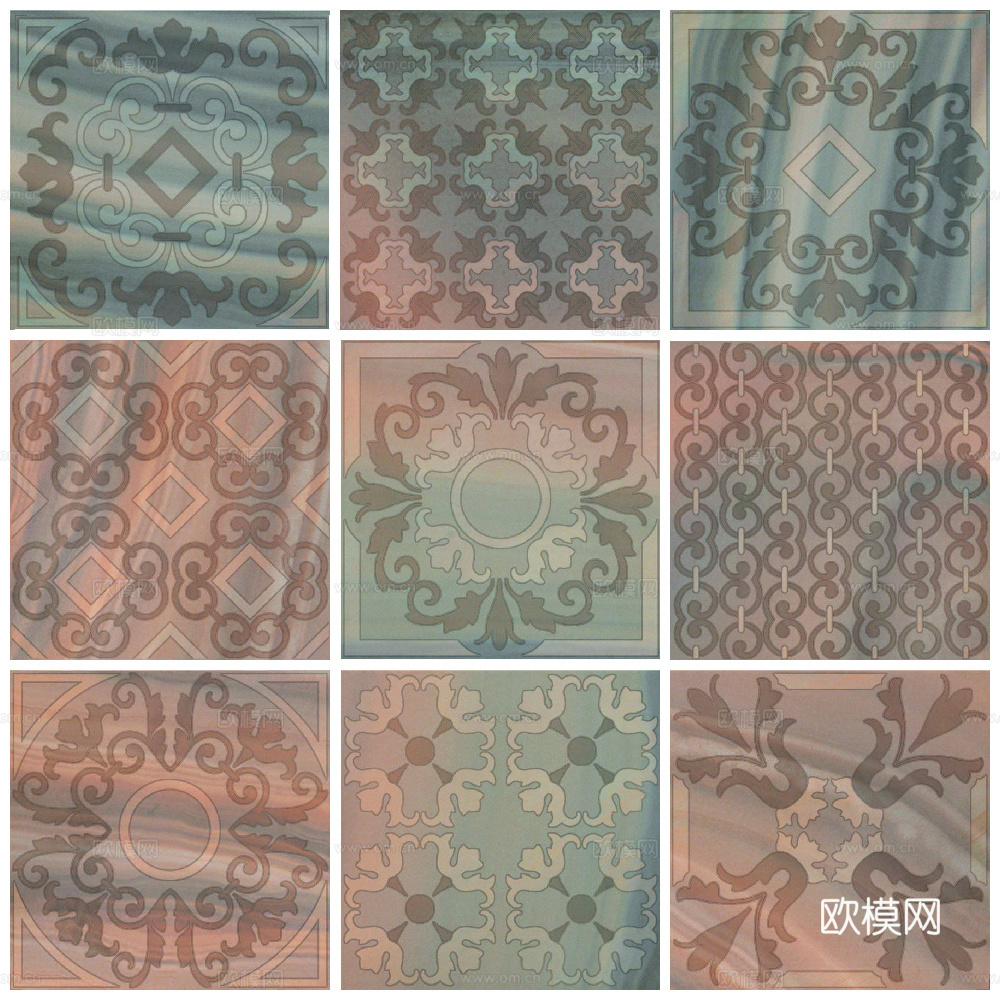 室内砖  花砖 地面砖 小花砖下载