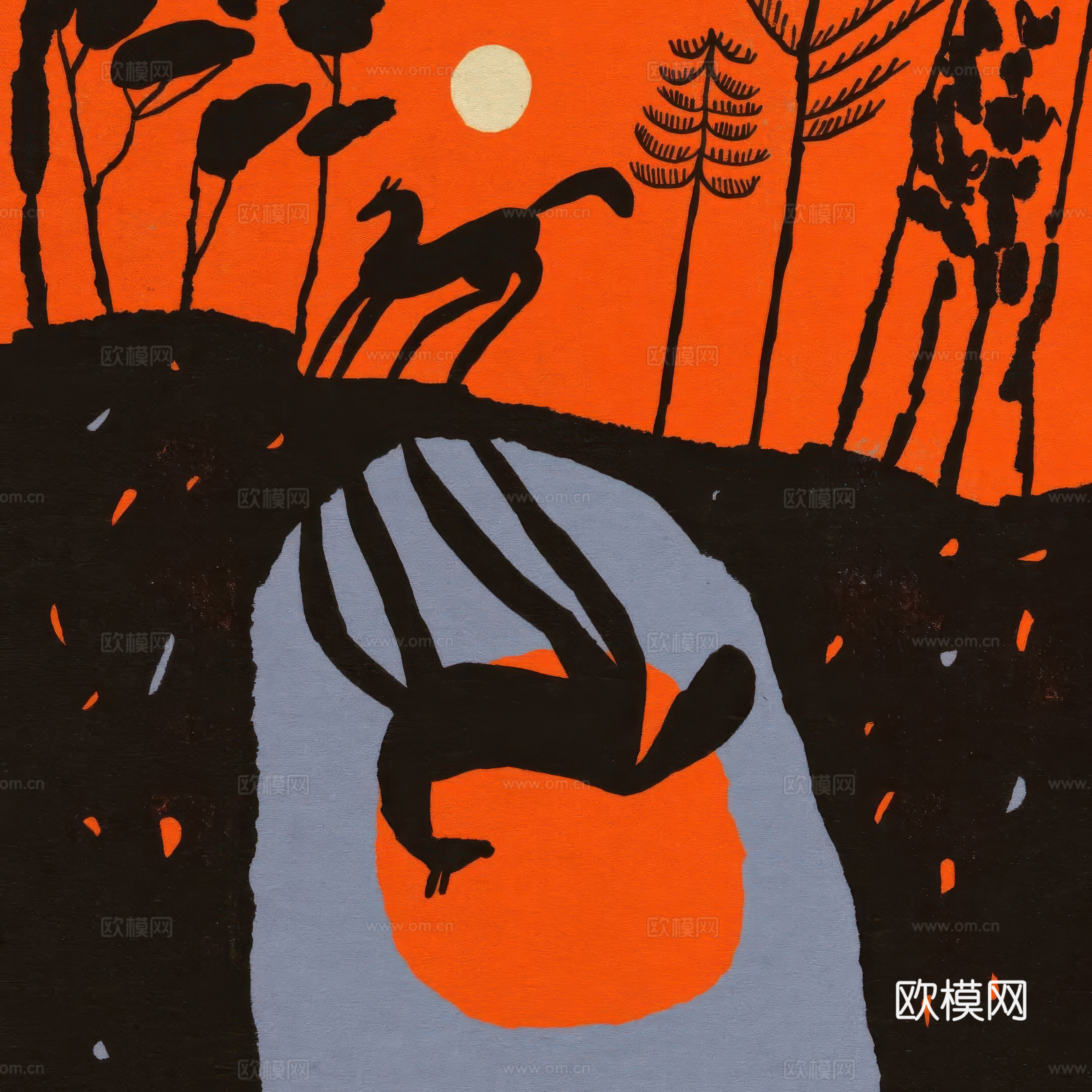 装饰画儿童挂画艺术画下载