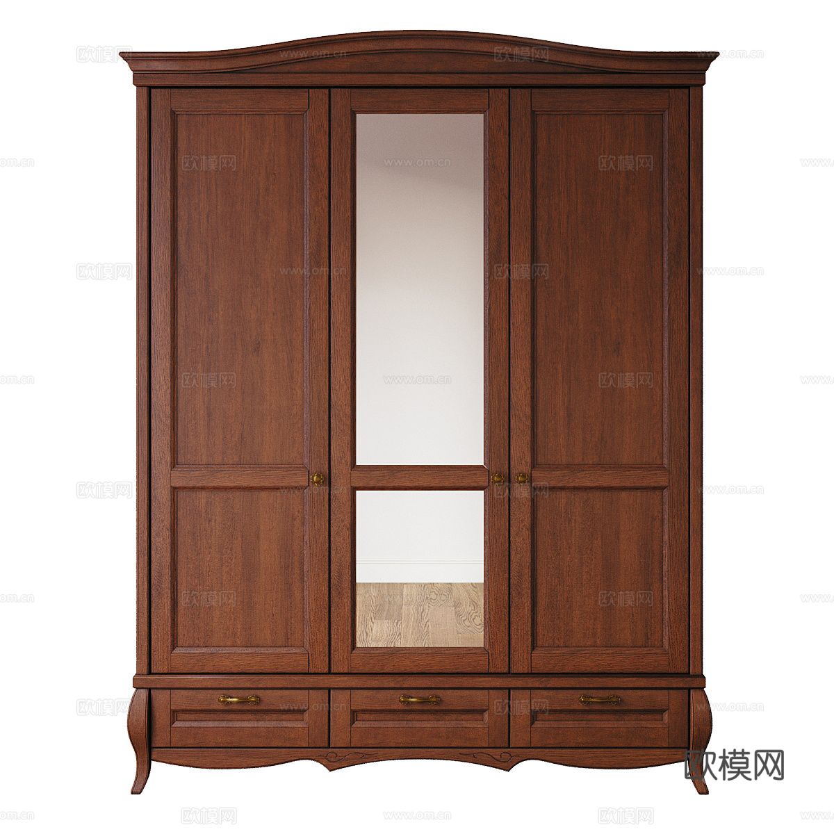 美式 BUCZYNSKI 衣柜3d模型