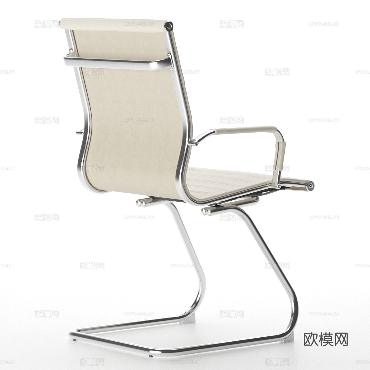 现代意式办公椅3d模型