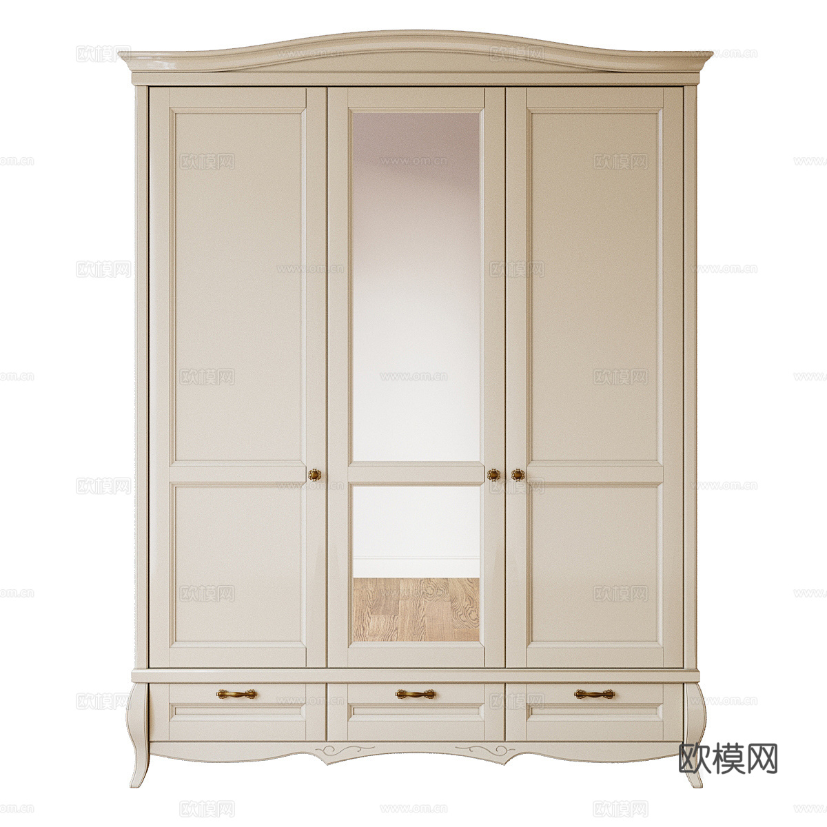 美式 BUCZYNSKI 衣柜3d模型