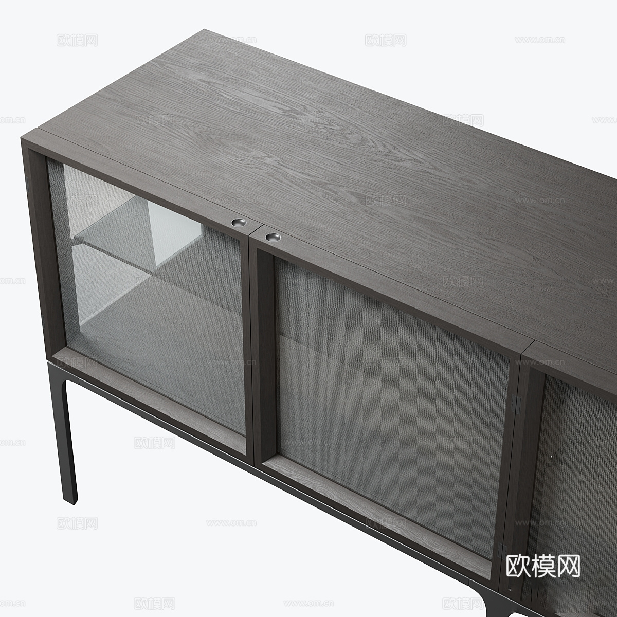 现代意式极简 Poliform 电视柜3d模型