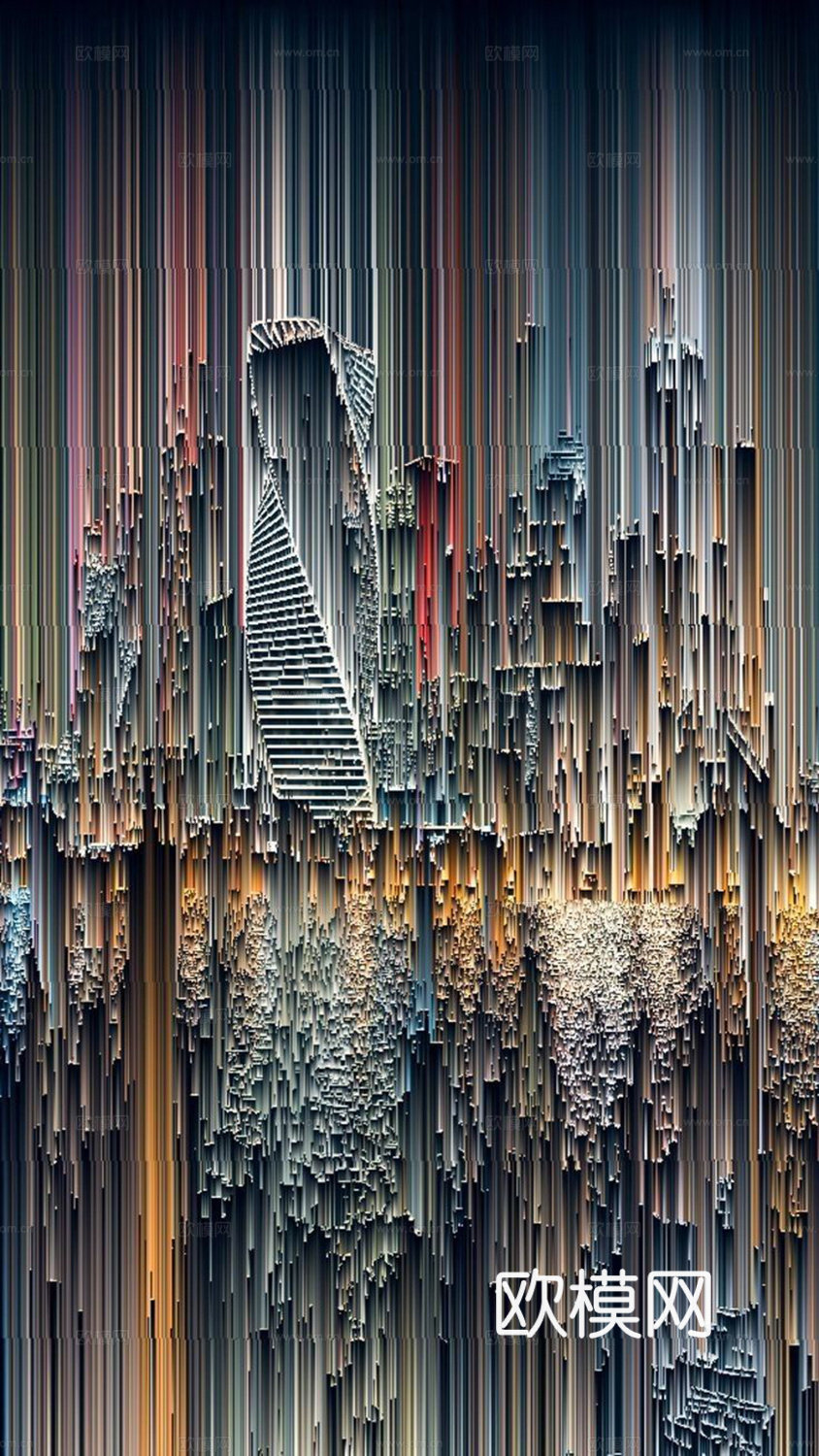 纹理挂画 立体几何挂画 现代轻奢挂画  简约抽象装饰画