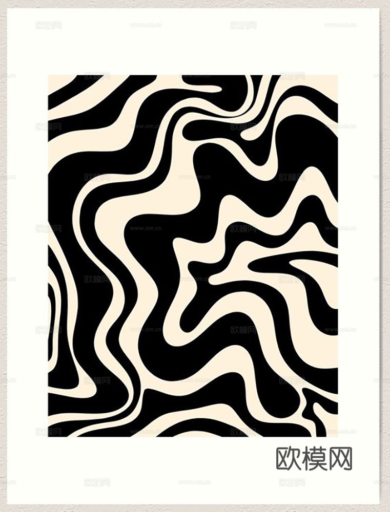 现代轻奢挂画   简约抽象装饰画  纹理挂画 立体几何挂画