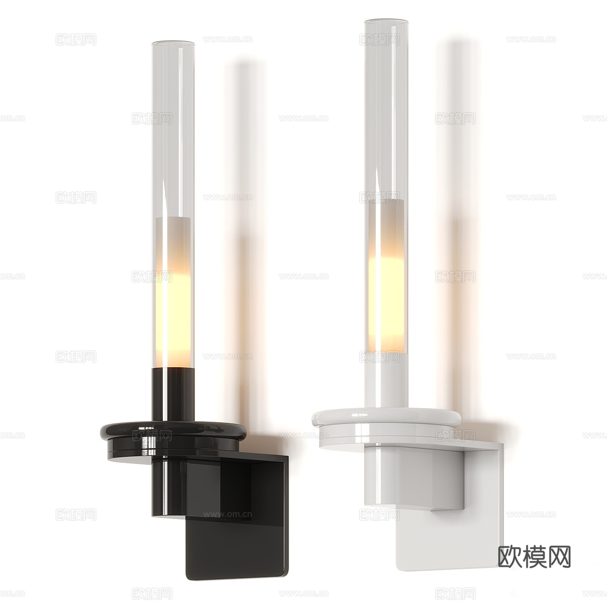 现代极简 Santa Cole Sylvestrina 壁灯3d模型