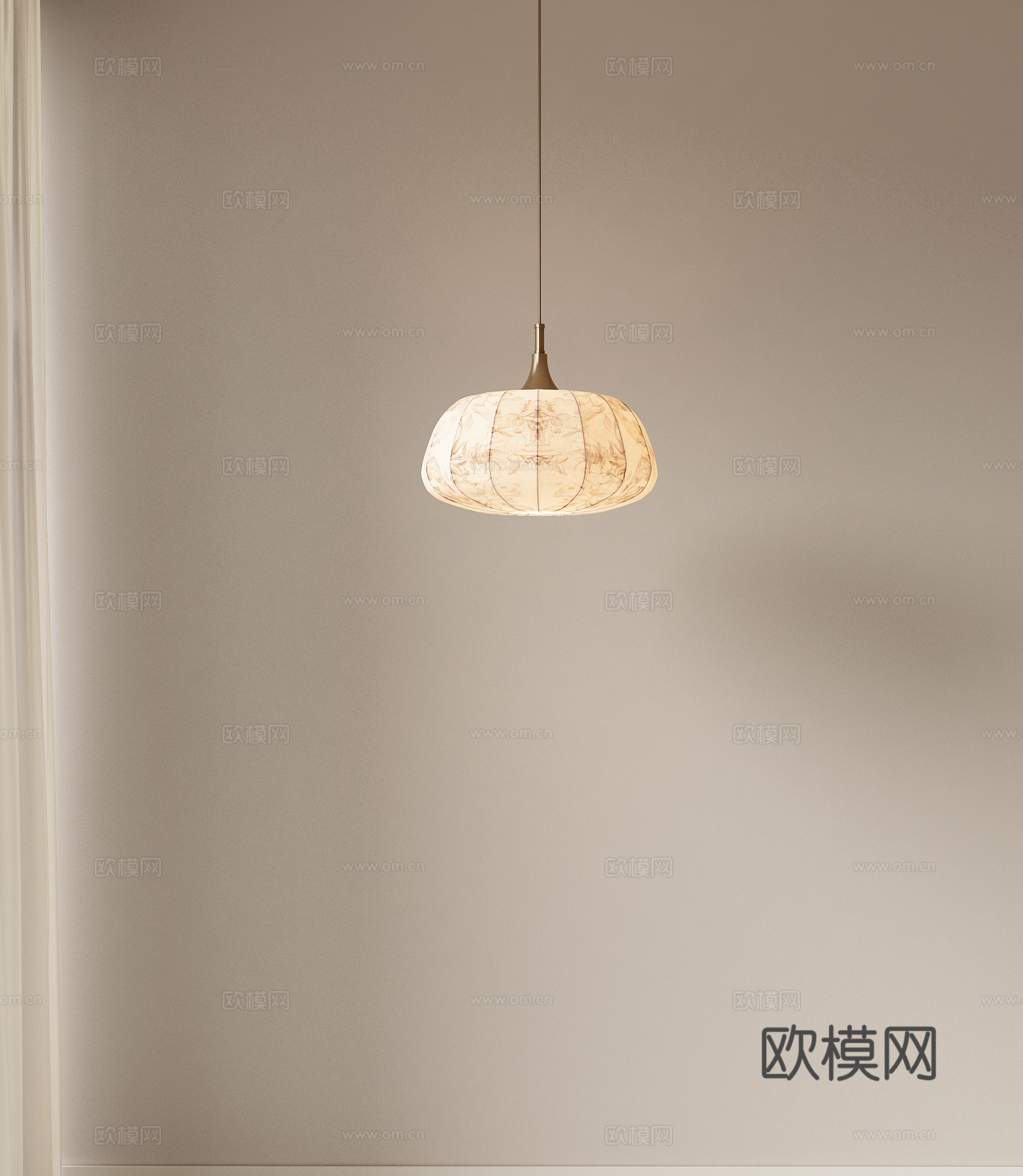 法式复古吊灯 餐厅吊灯 床头吊灯 艺术吊灯 吧台吊灯su模型