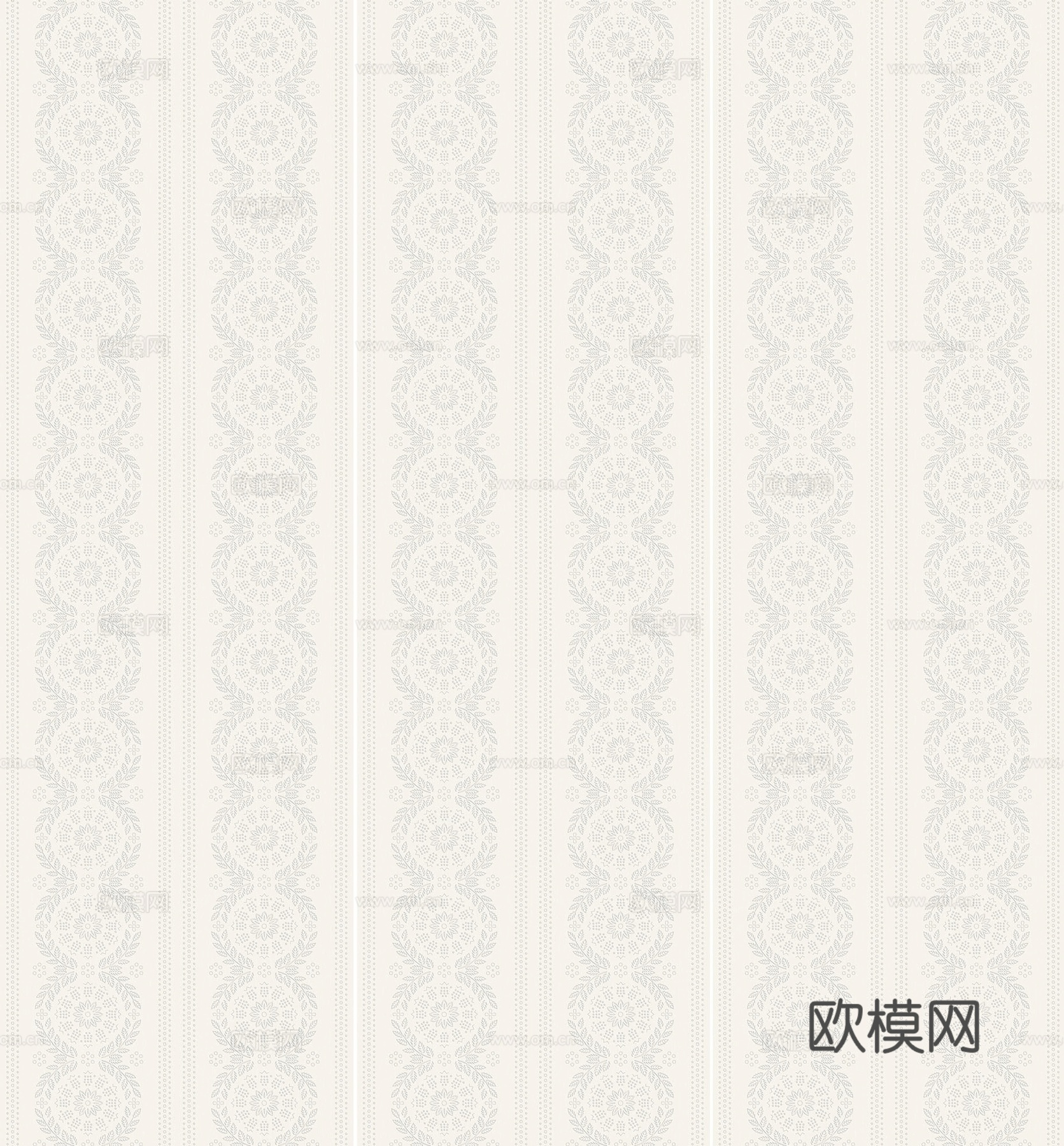 法式蕾丝奶白色护墙板岩板