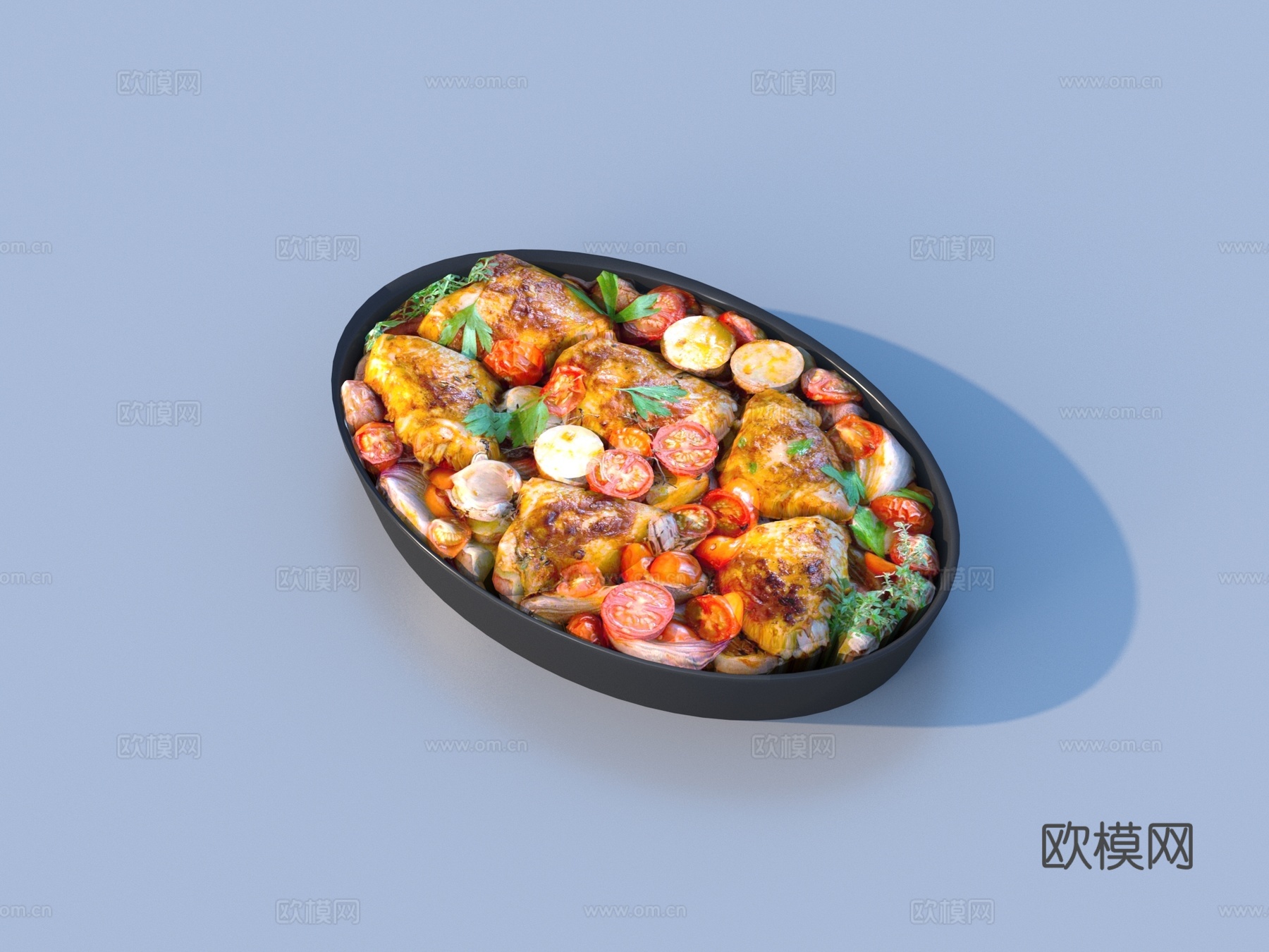 食物 美食 中餐 西餐3d模型