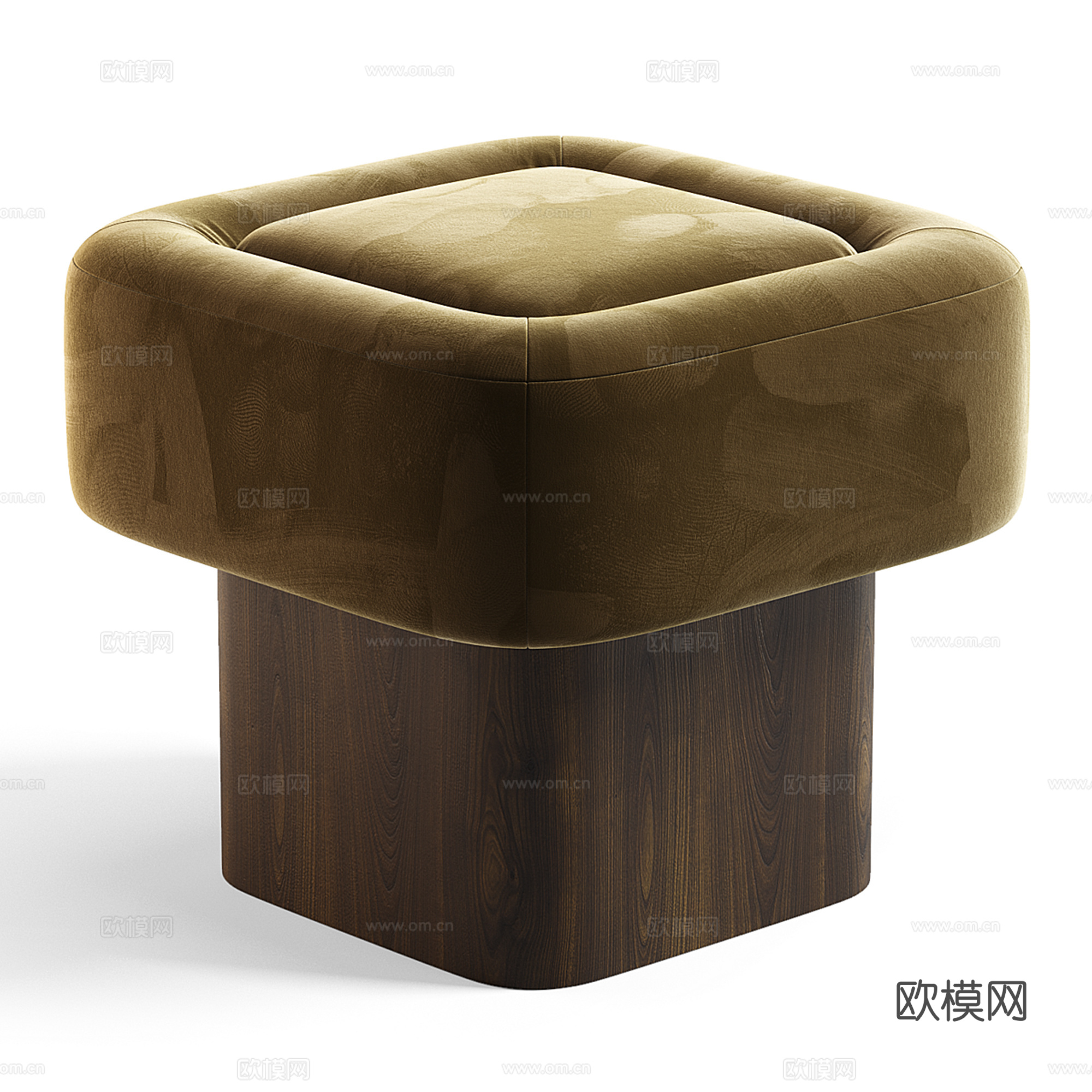 现代沙发凳 矮凳 梳妆凳3d模型