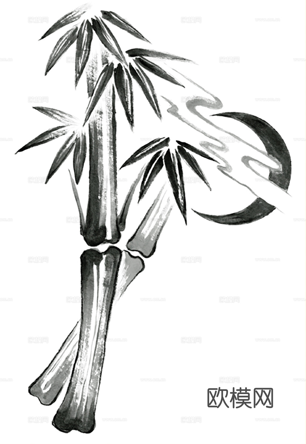 中式水墨书画字画