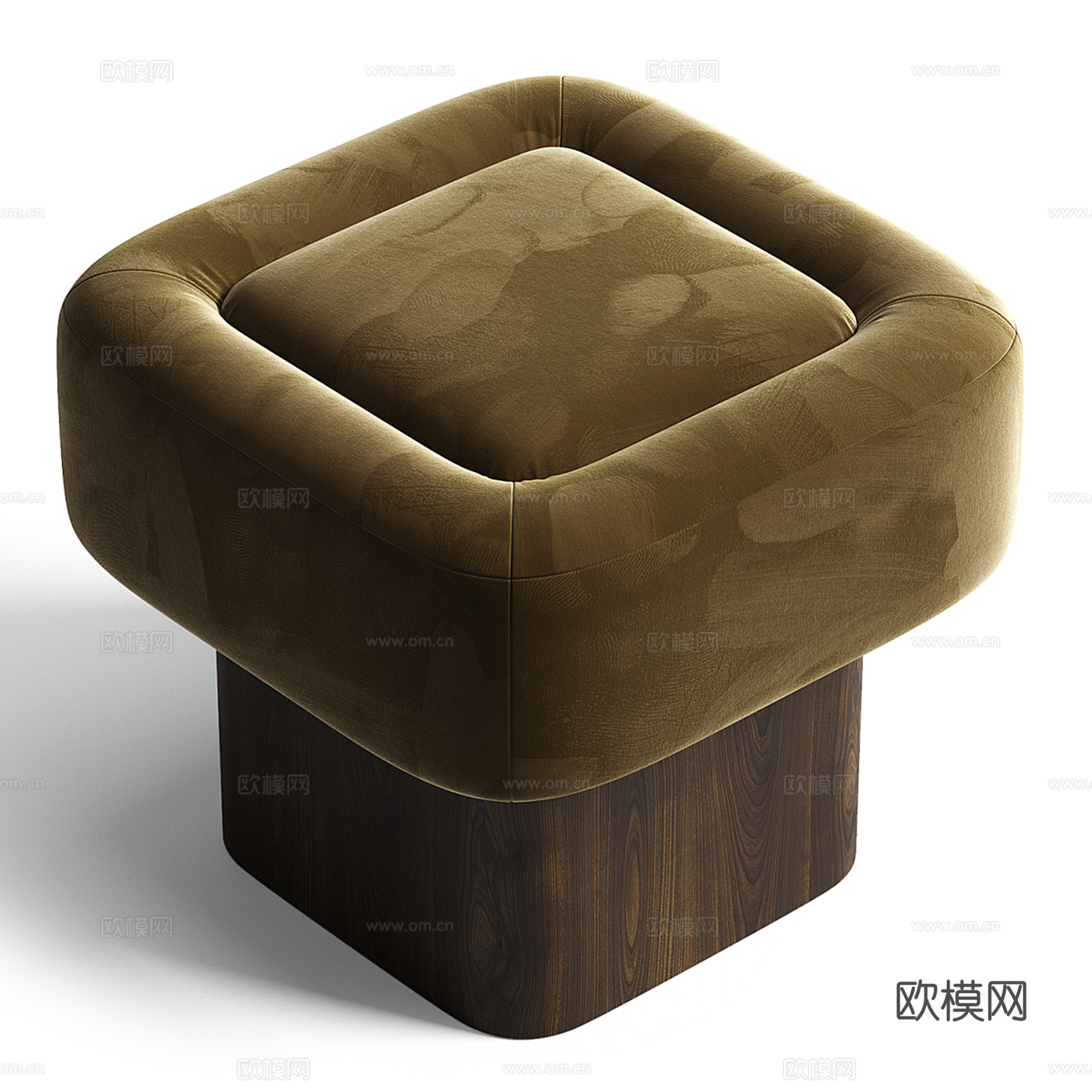 现代沙发凳 矮凳 梳妆凳3d模型