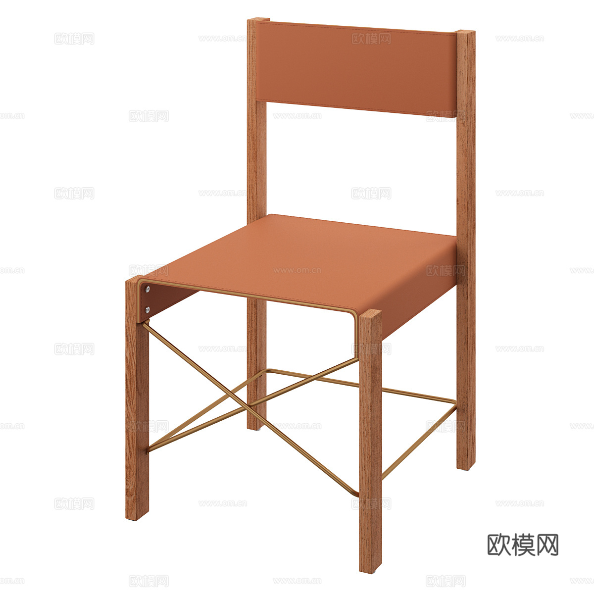 现代简约单椅 单人椅子 简约椅子 休闲椅子 凳子3d模型