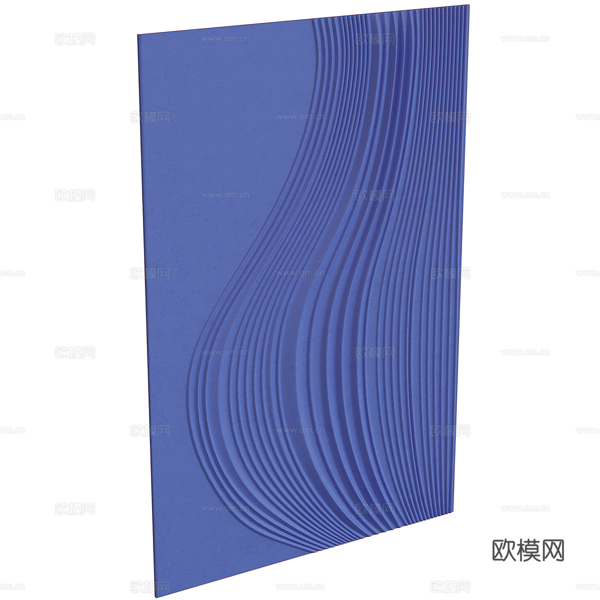新中式石膏挂饰3d模型