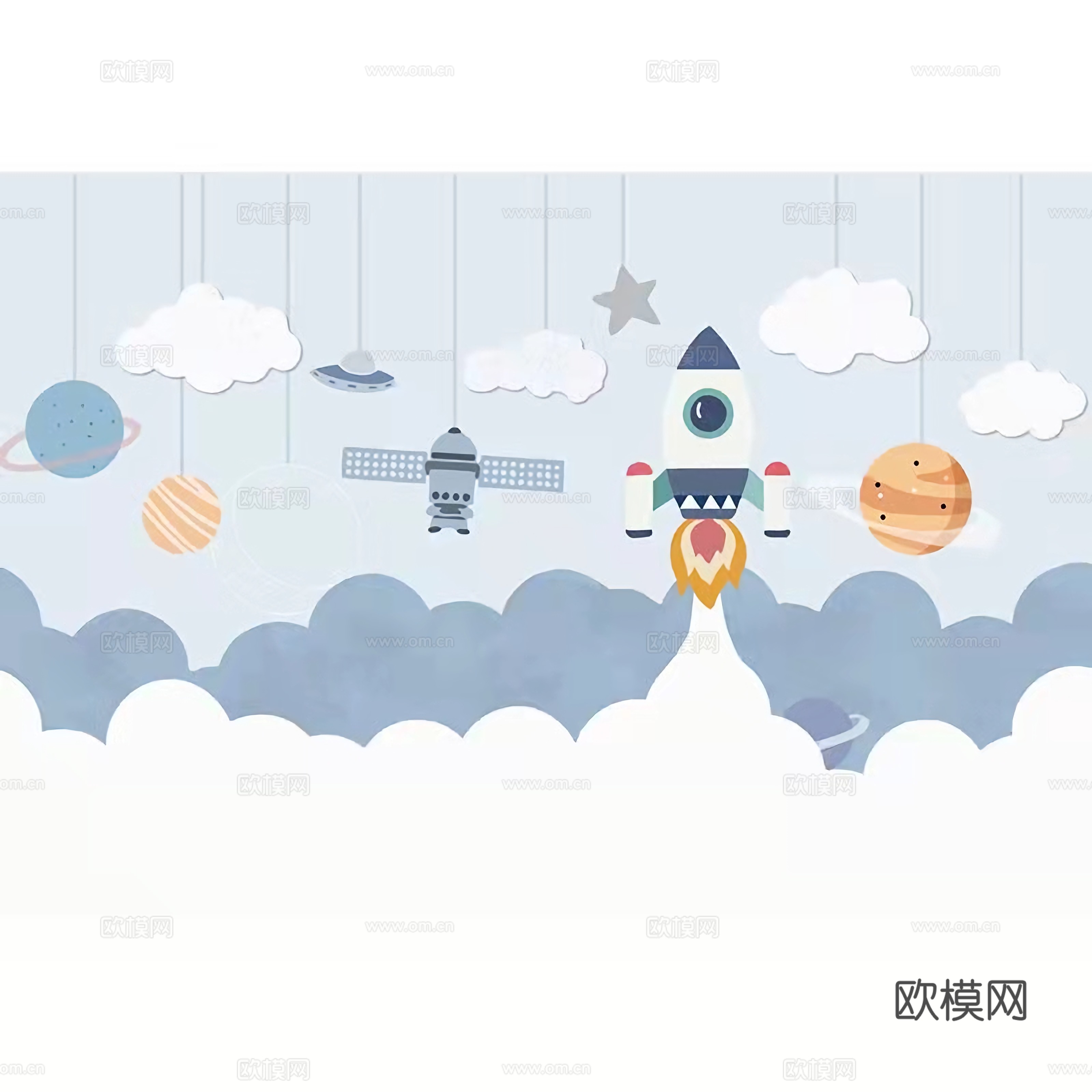 儿童壁纸壁画
