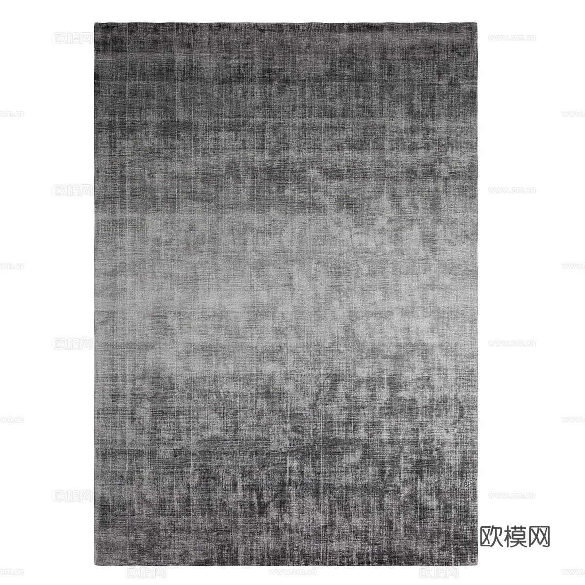 新中式布艺地毯3d模型