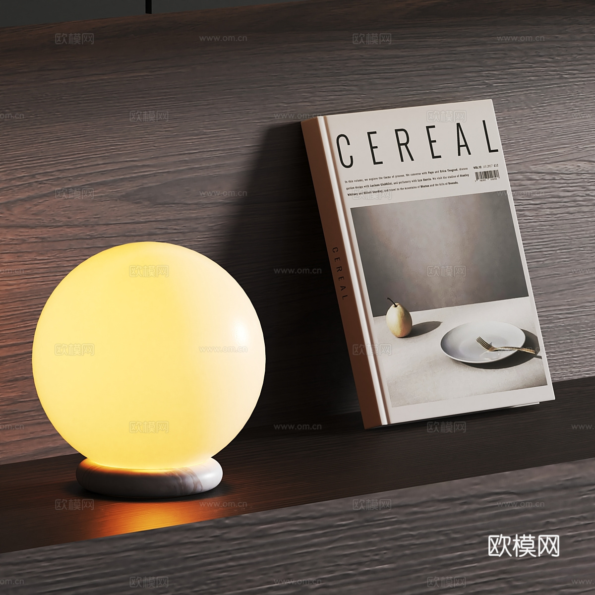 现代极简暗黑风电视背景墙3d模型