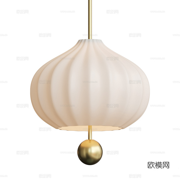 Lilli 吊灯3d模型下载