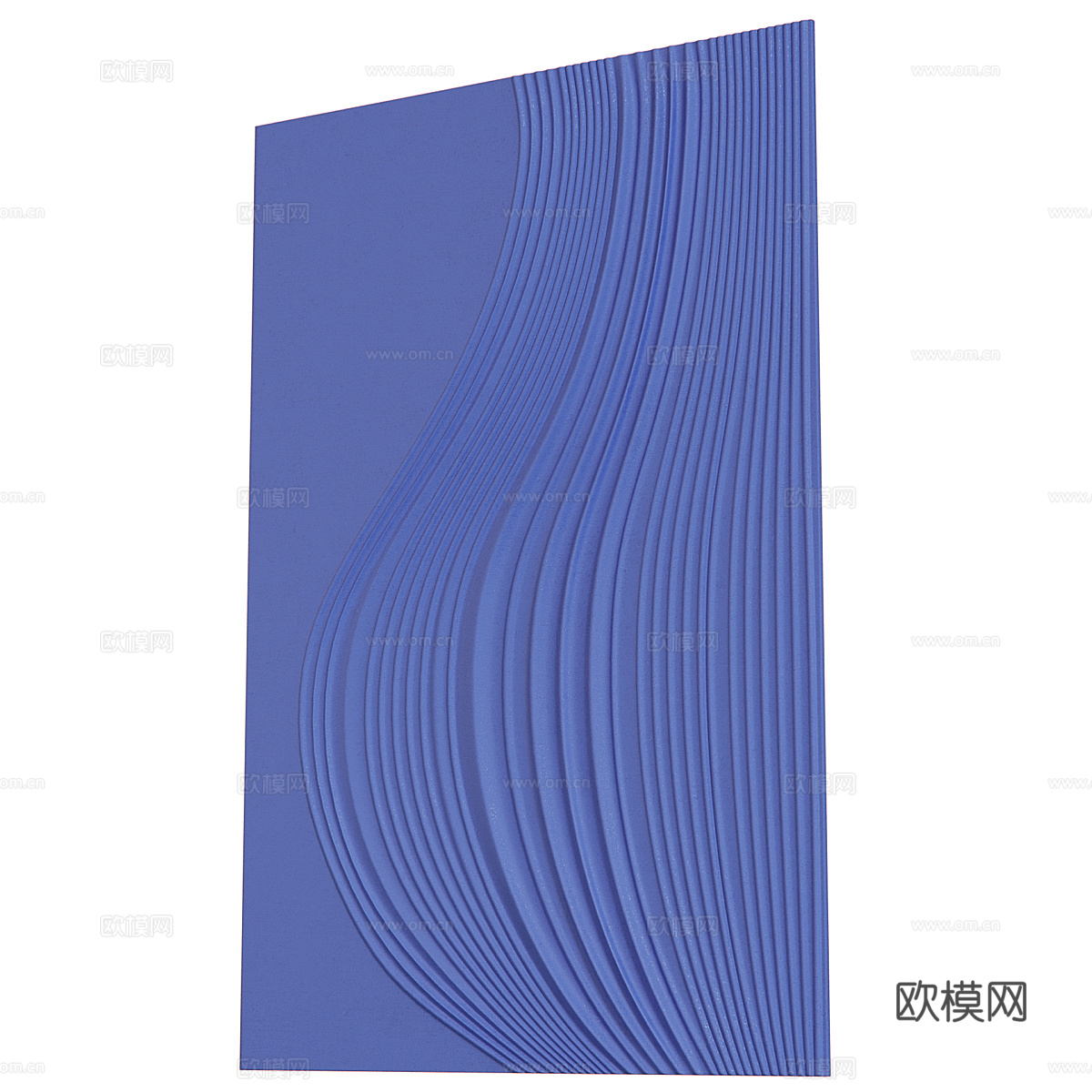 新中式石膏挂饰3d模型