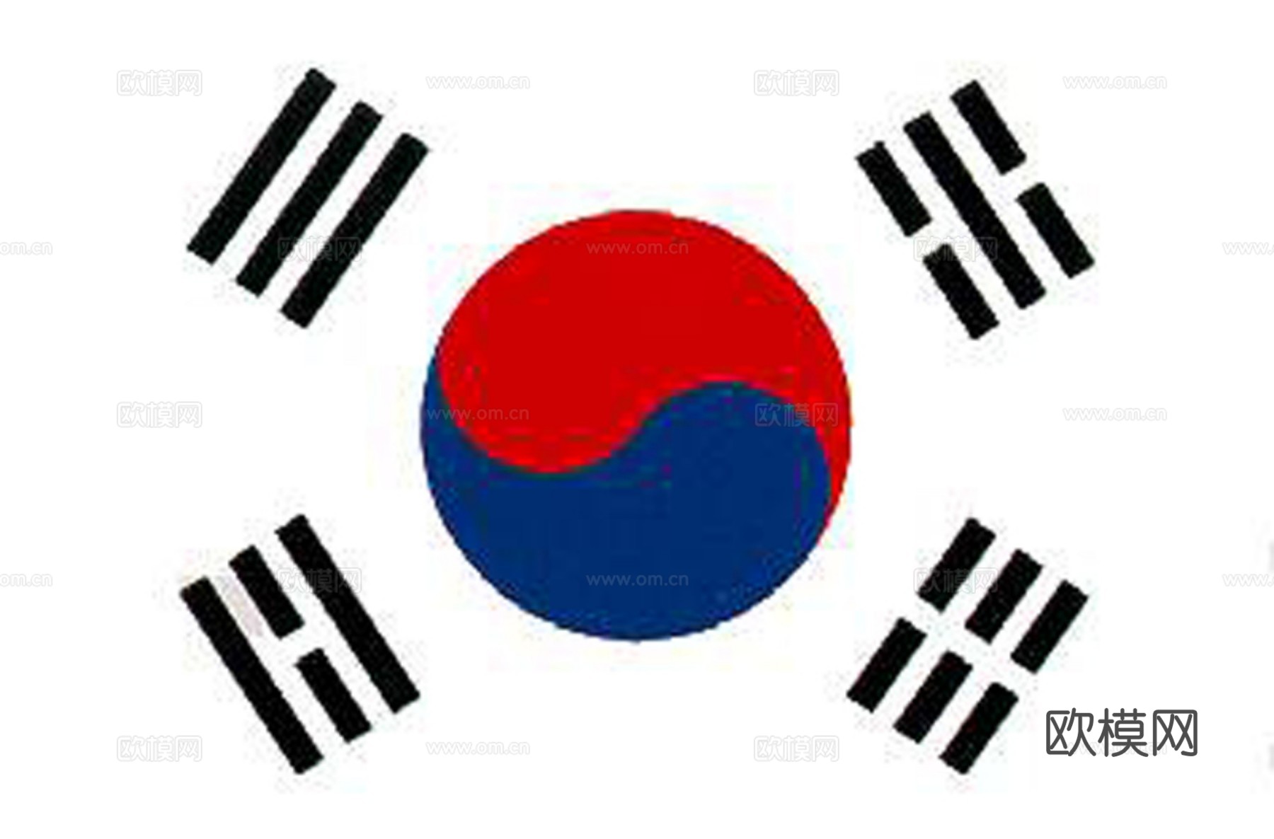 国旗 各国国旗  韩国