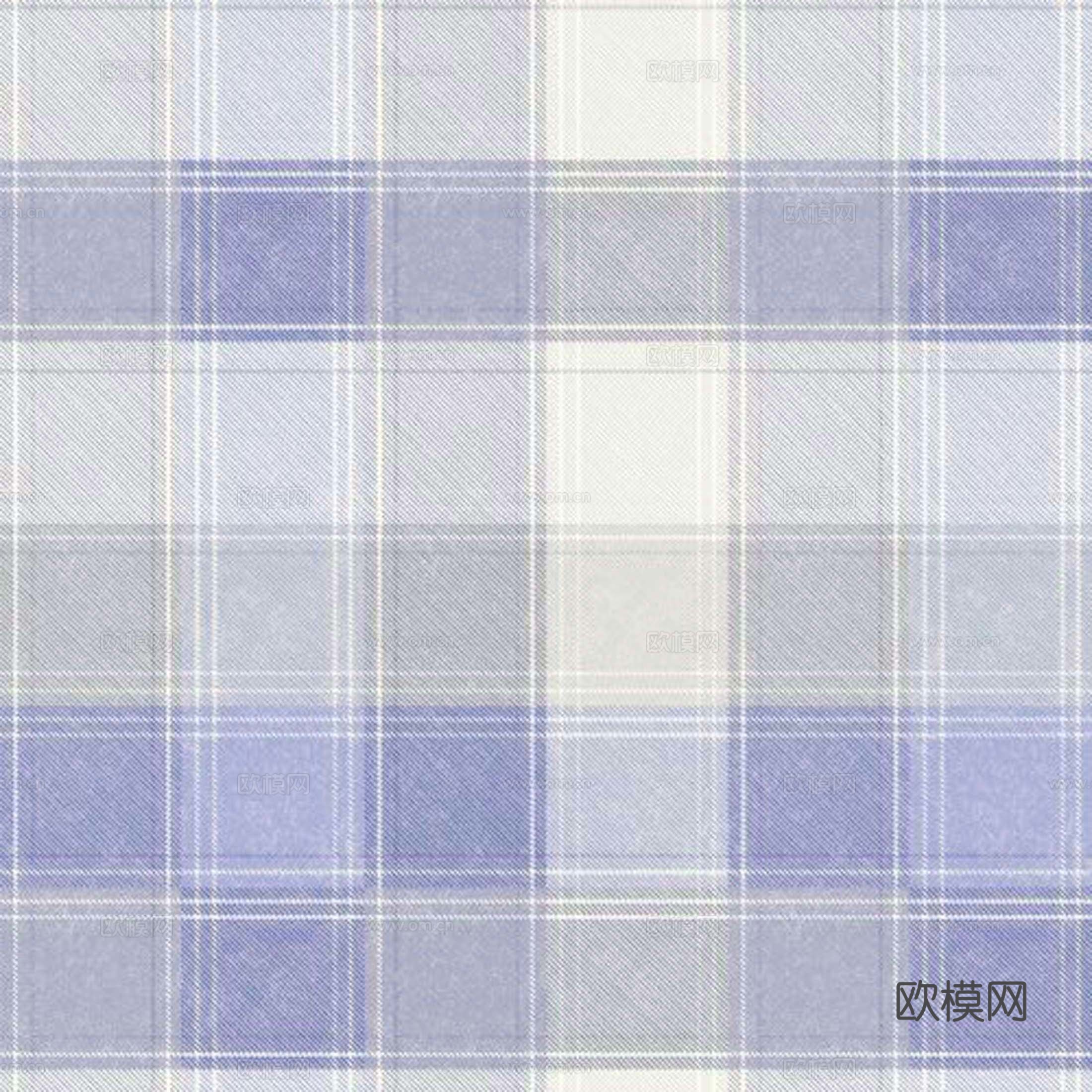 紫色格子布纹