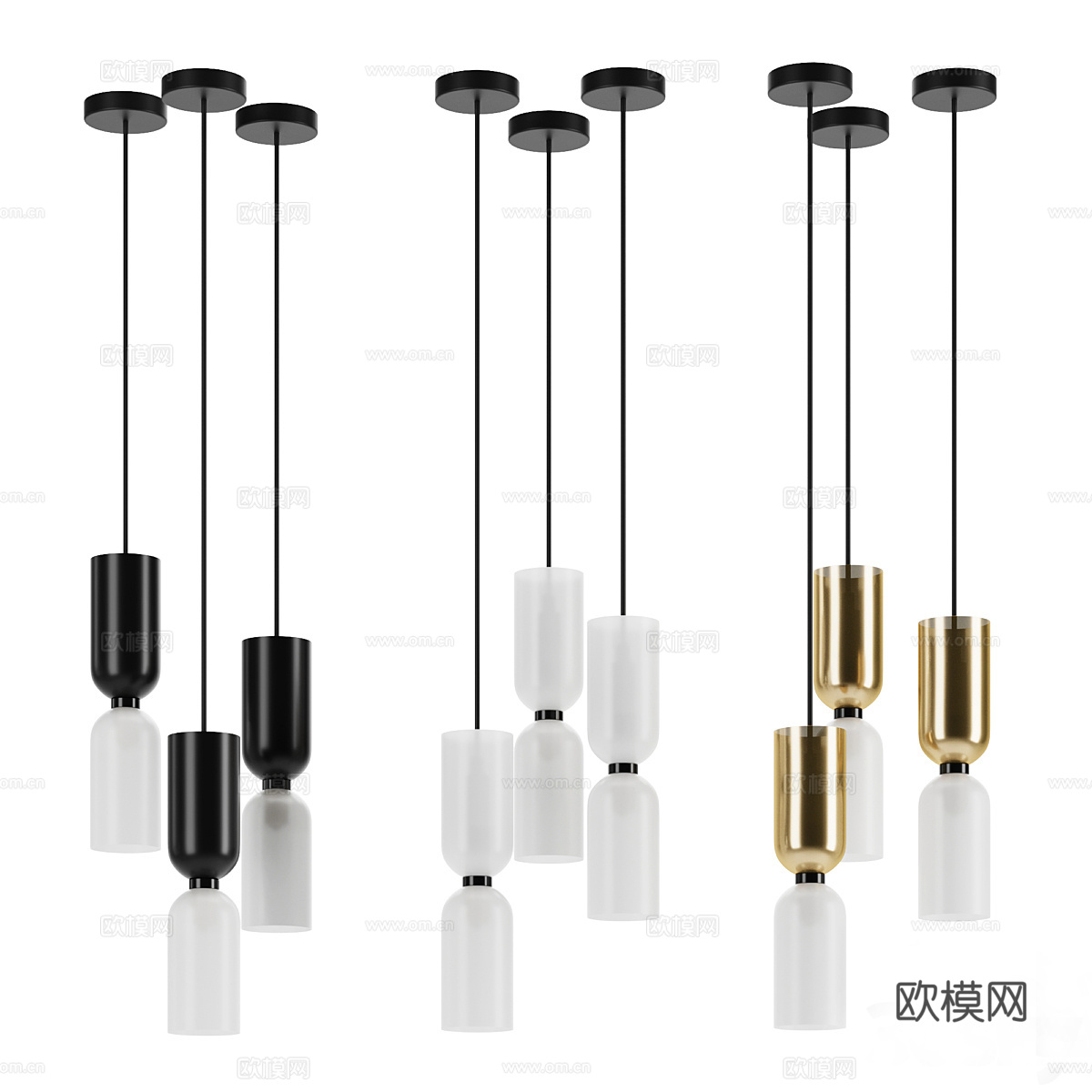 Maytoni 记忆悬挂组合3d模型