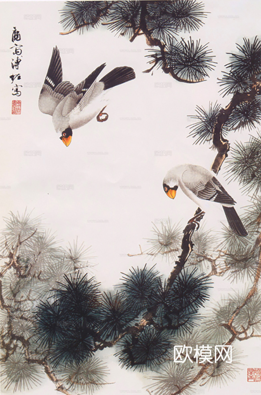 中式水墨书画字画