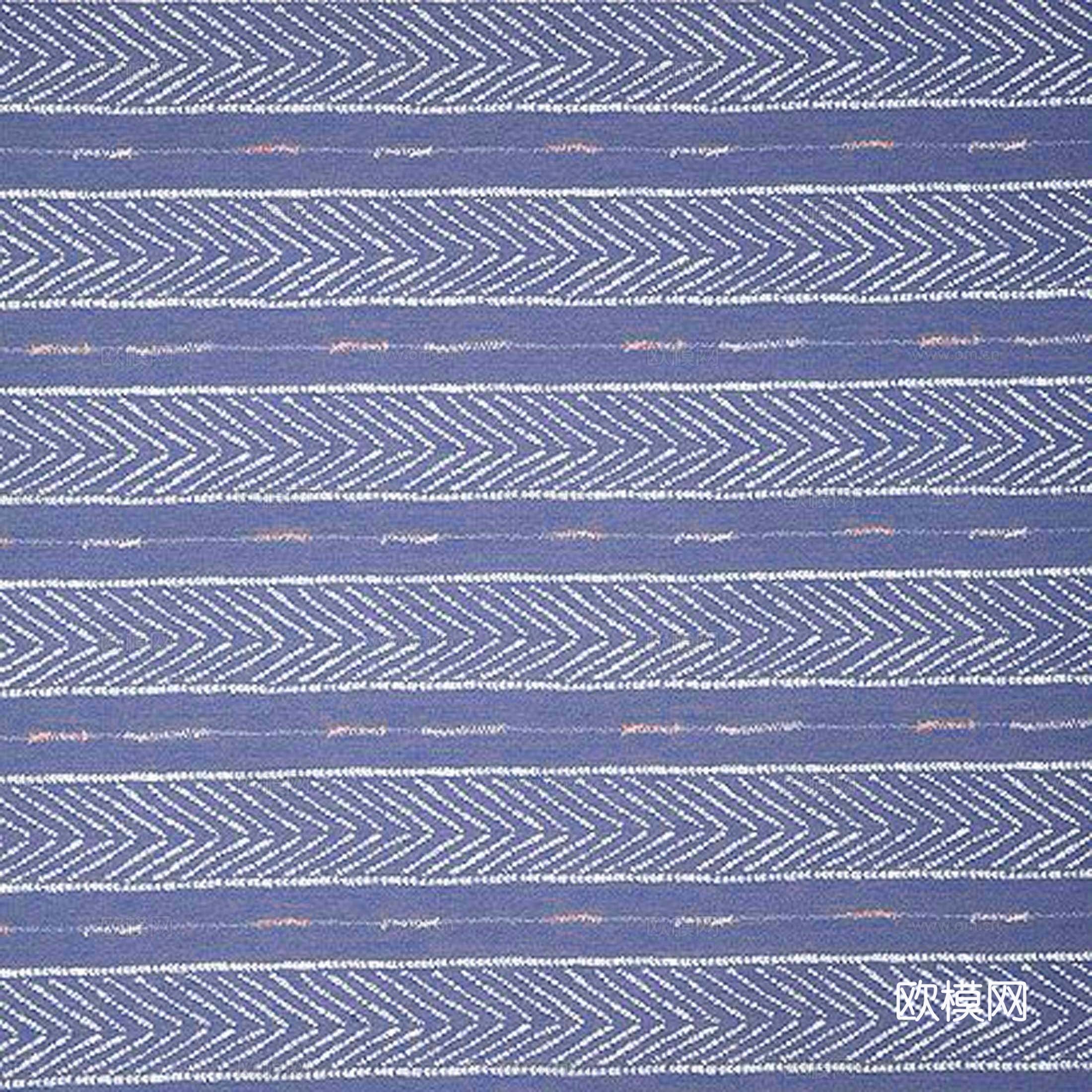 蓝色花纹布纹