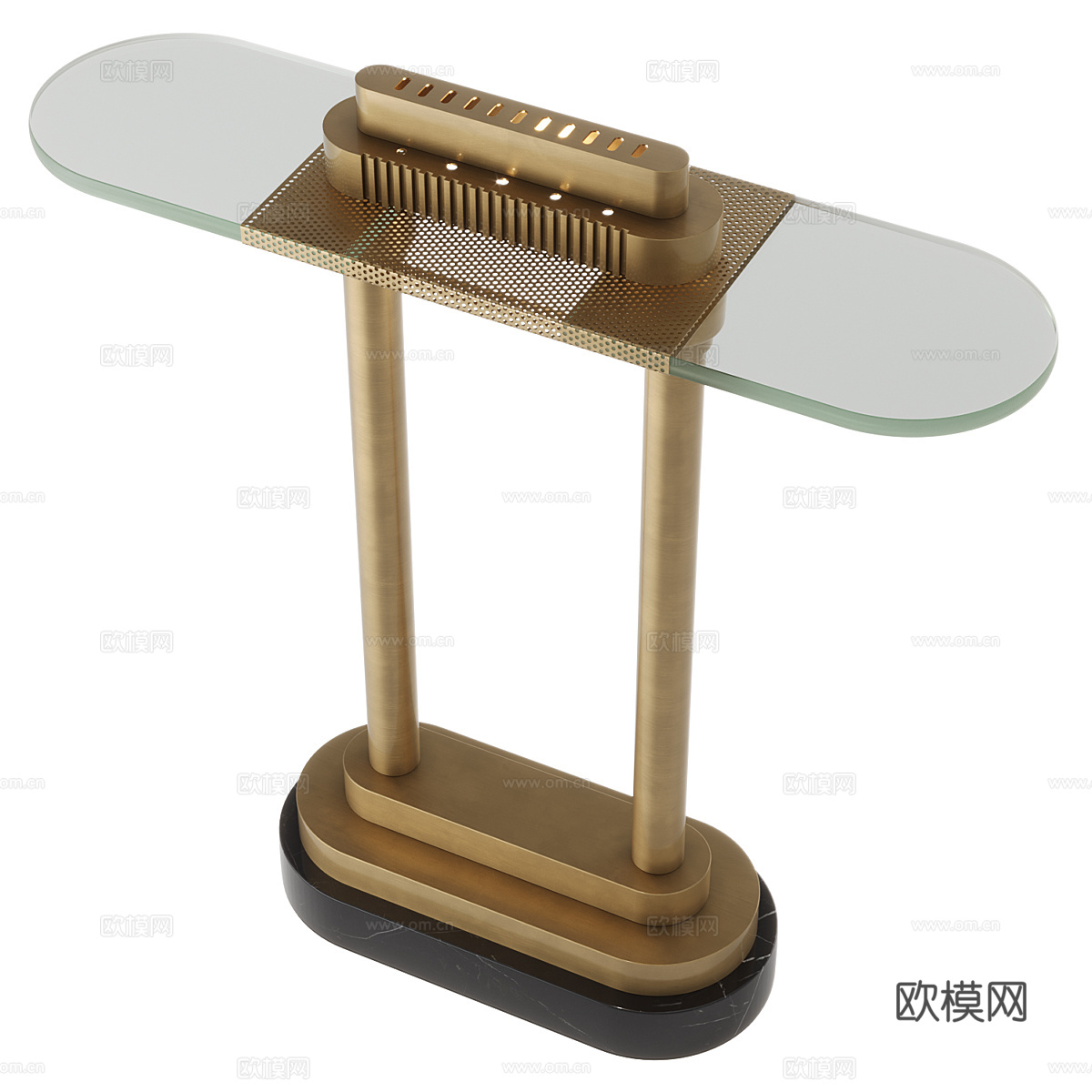 新中式轻奢 Eichholtz Bologno 台灯3d模型