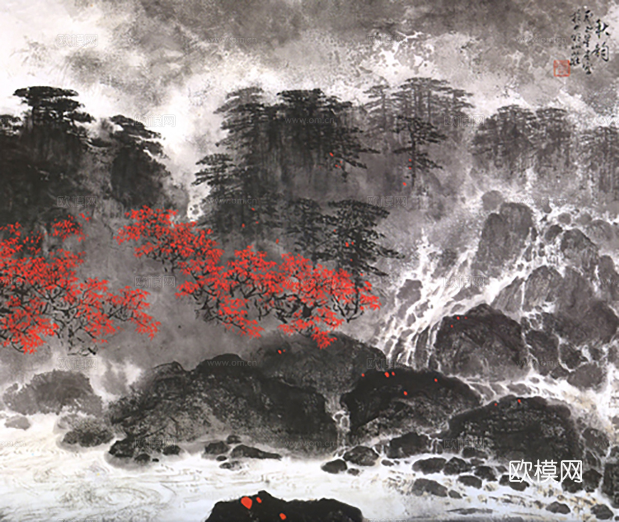 中式水墨书画字画