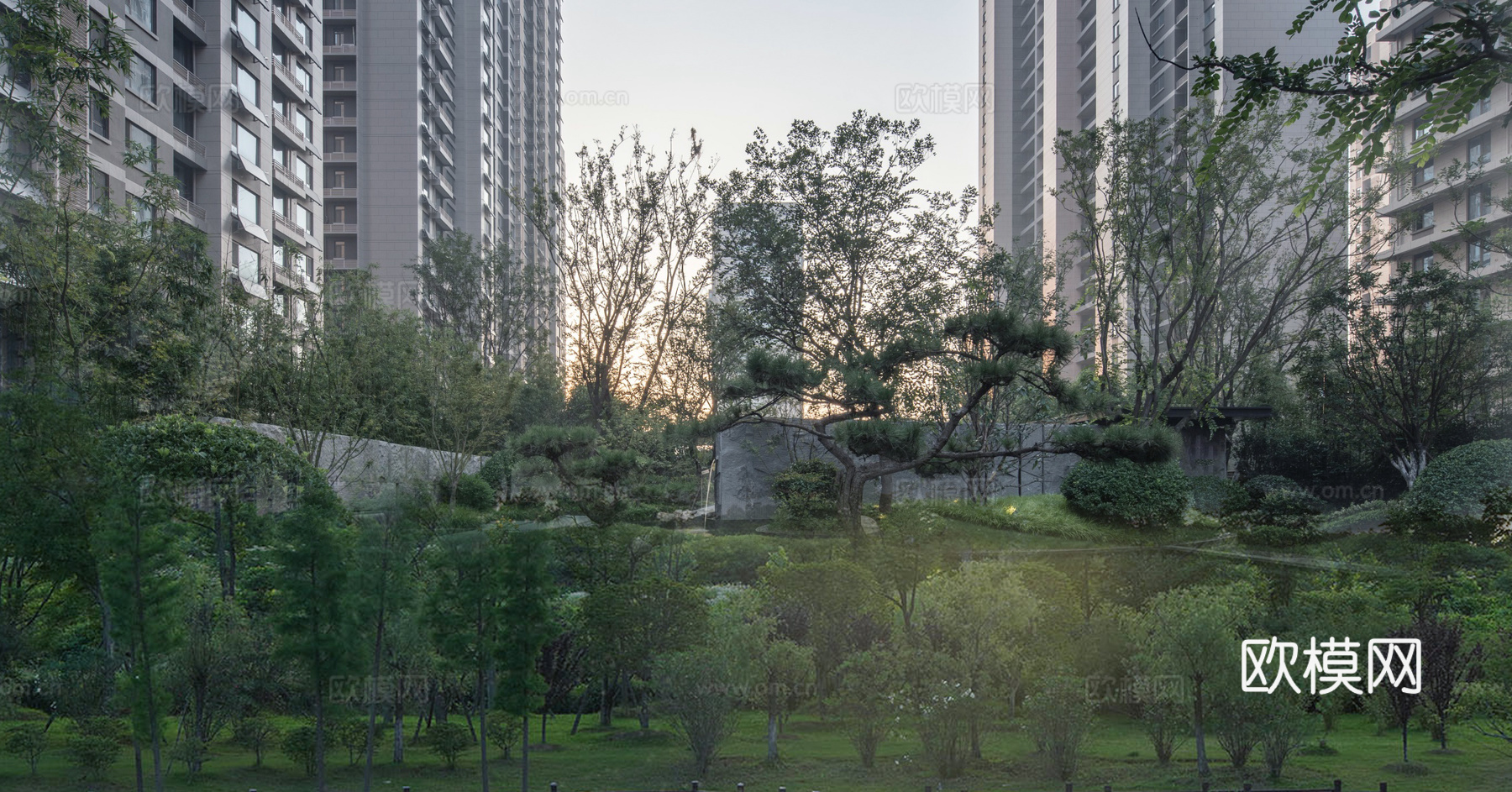 小区外景