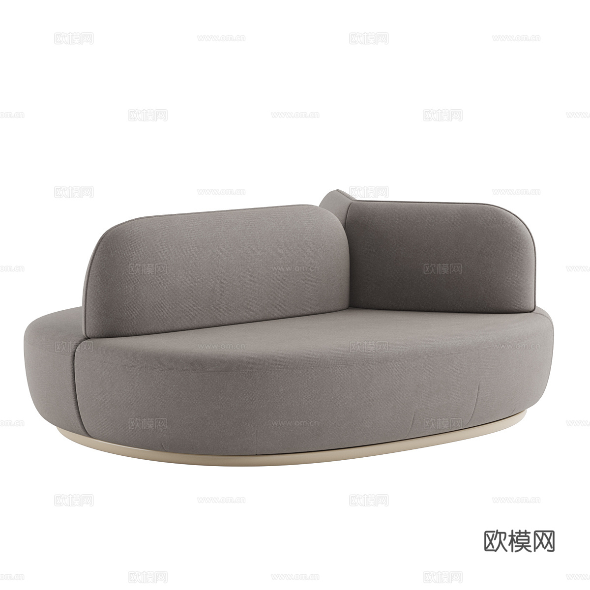 现代轻奢 Sancal La Isla 休闲沙发3d模型