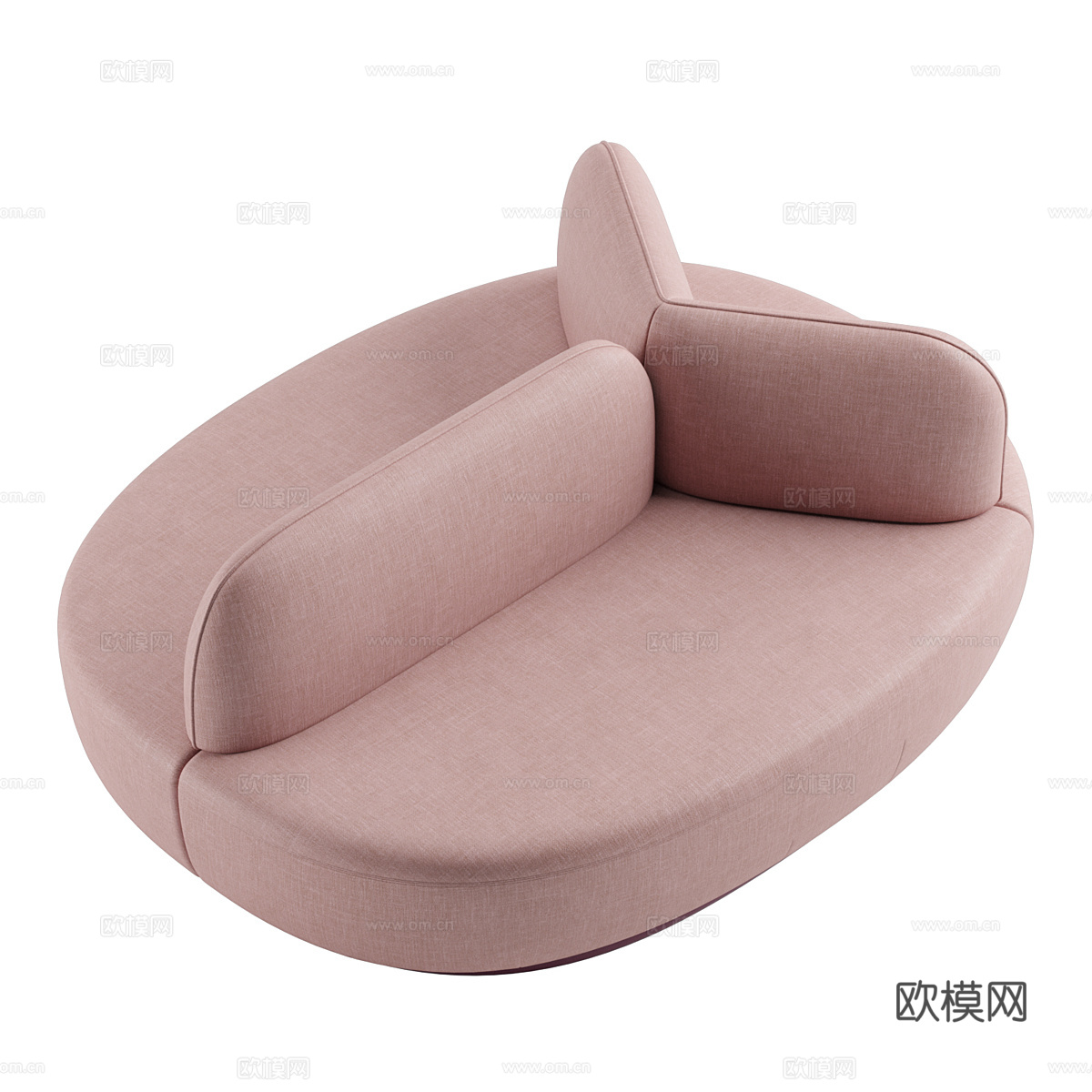 现代轻奢 Sancal La Isla 休闲沙发3d模型