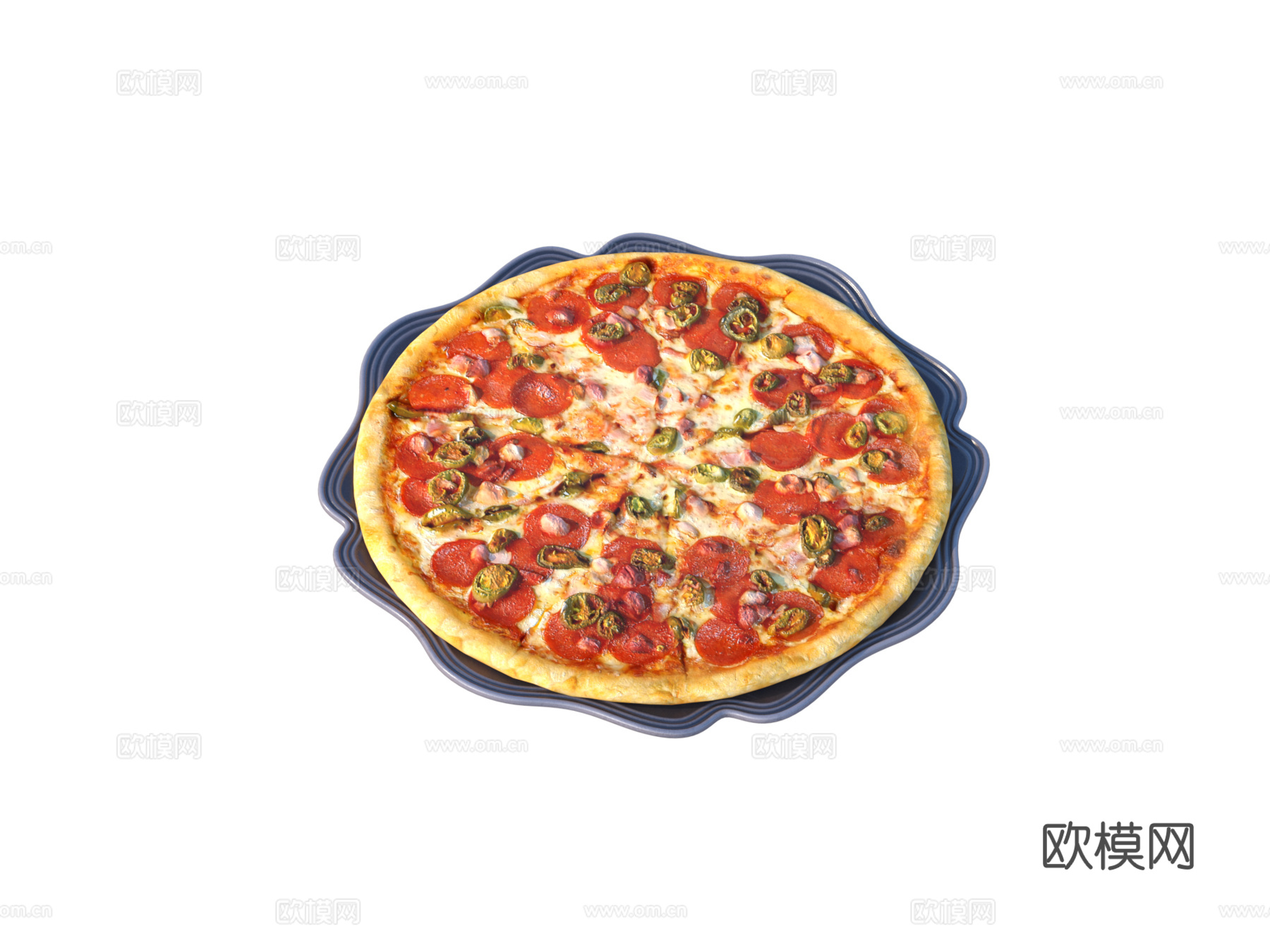 免抠 披萨 火腿披萨 pizza
