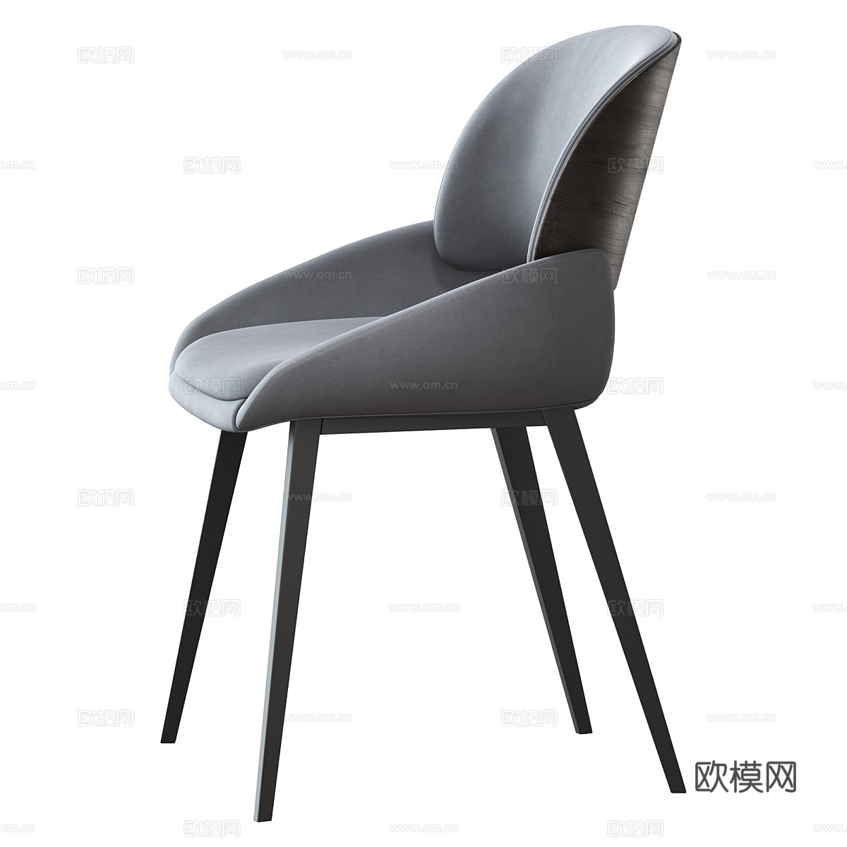 现代意式轻奢 Jerry Imodern 椅子3d模型