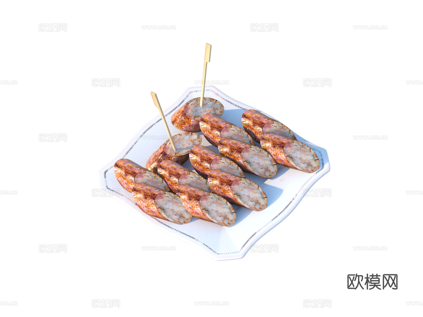 免抠 火腿 小吃 食物 美食 中餐 西餐