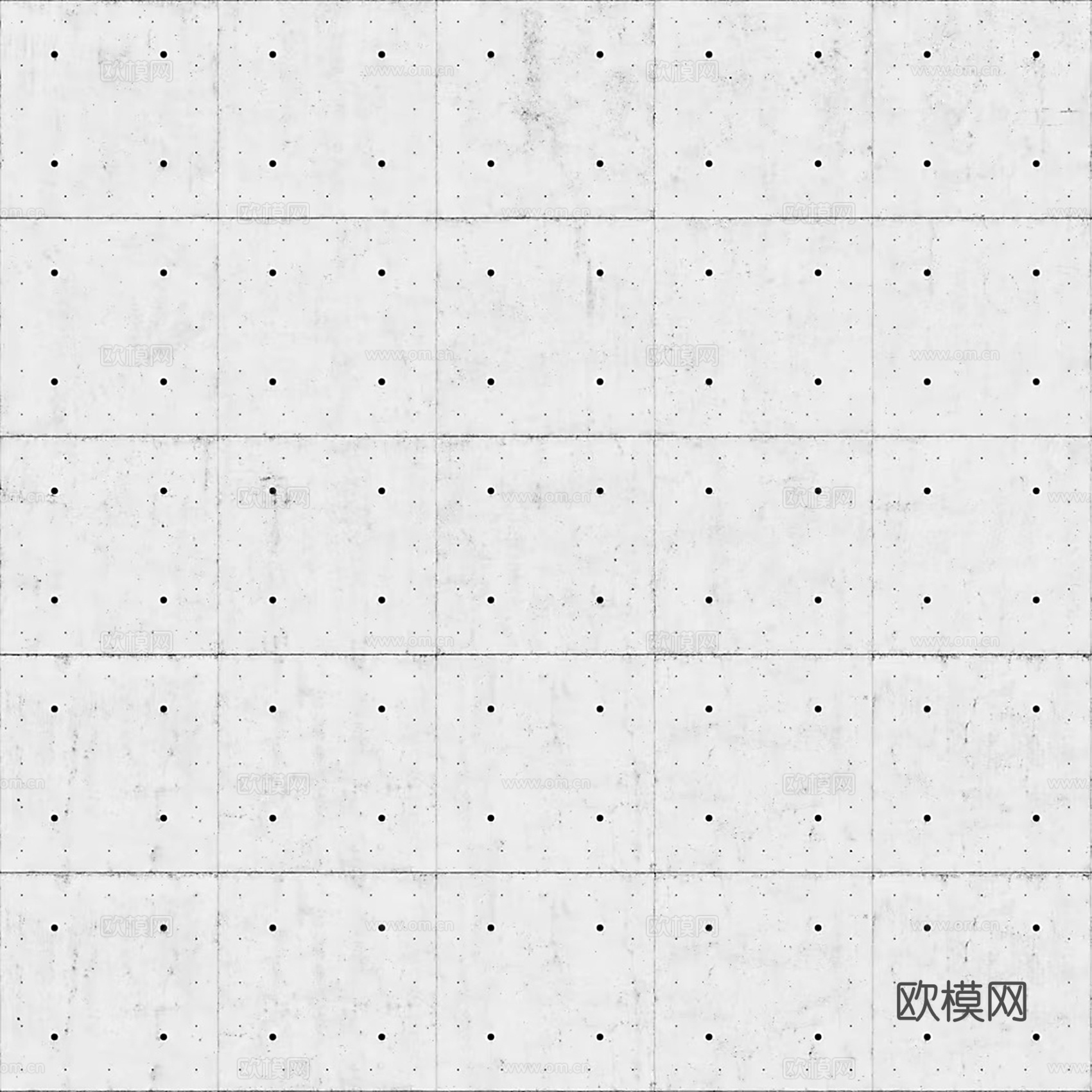无缝方块白色混泥土墙