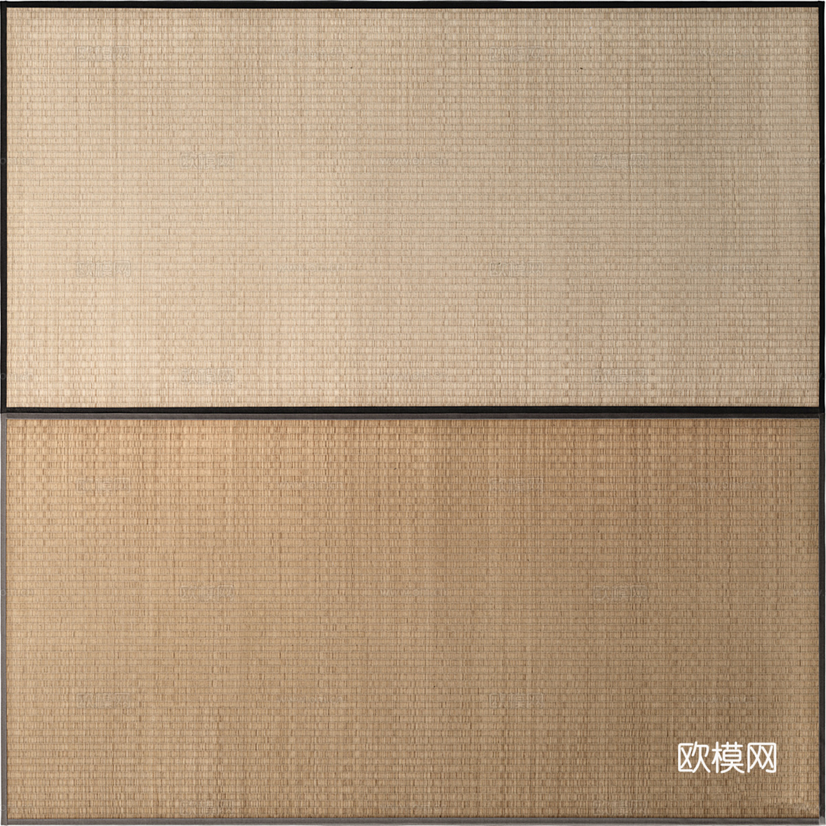 新中式榻榻米 榻榻米座垫3d模型