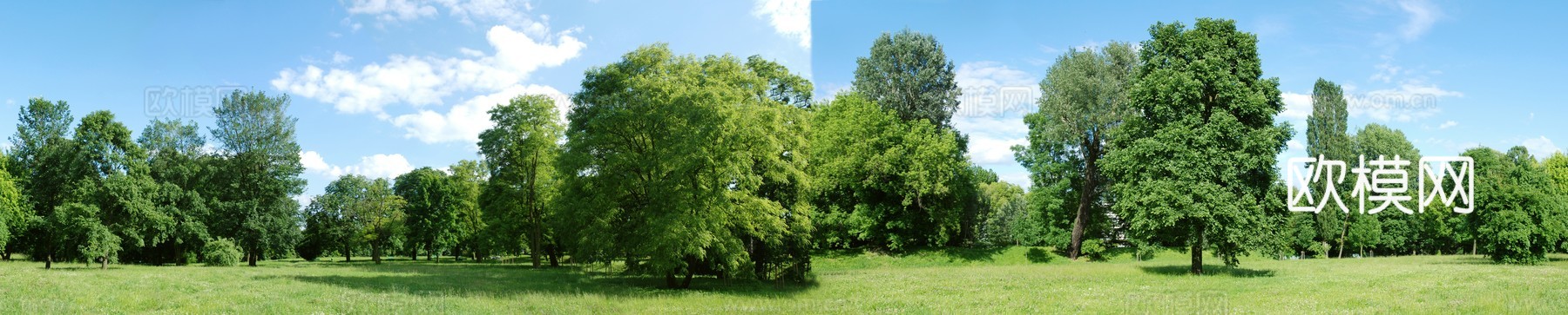 漂亮环境贴图 背景 草地 树木下载
