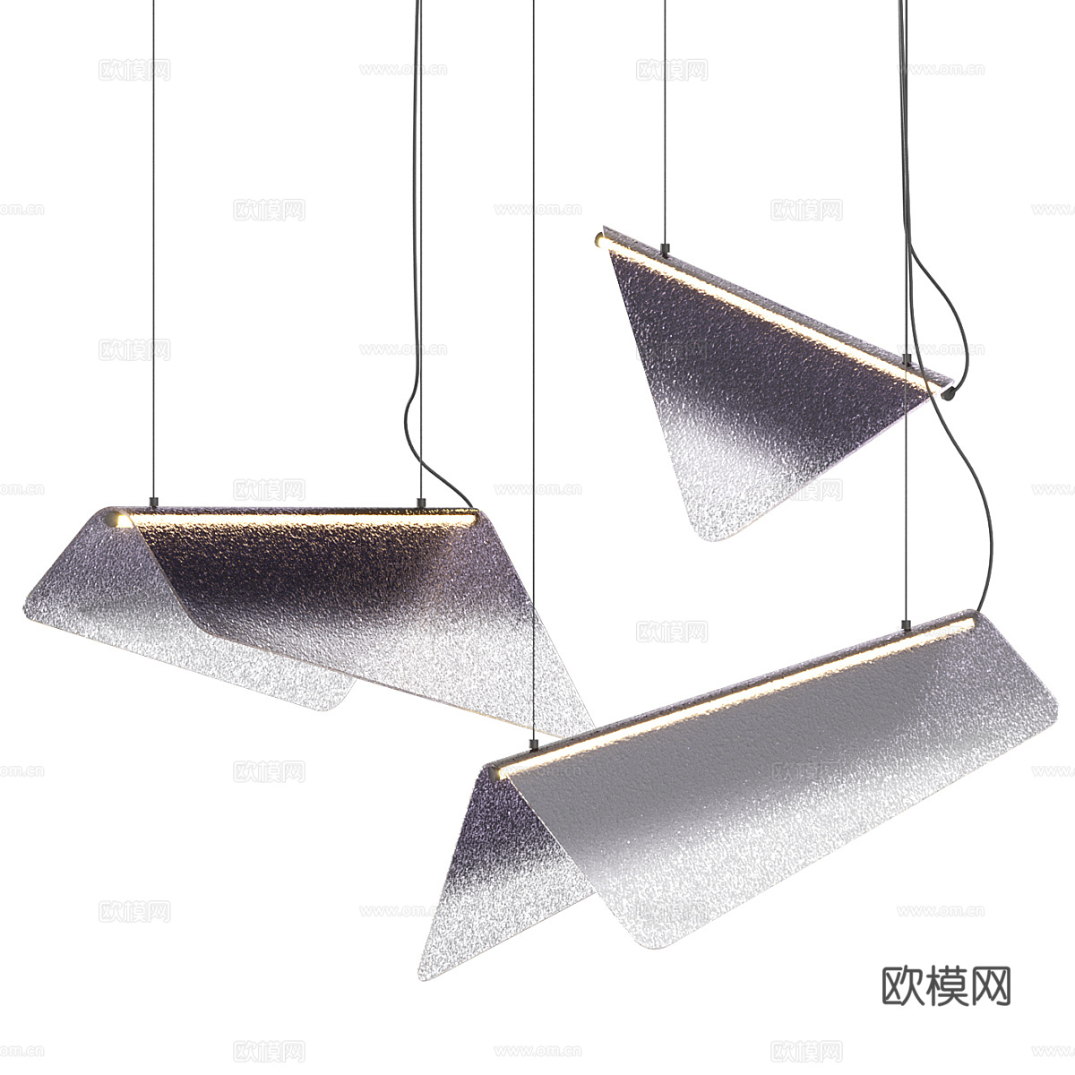 现代极简 Velar 装饰吊灯3d模型