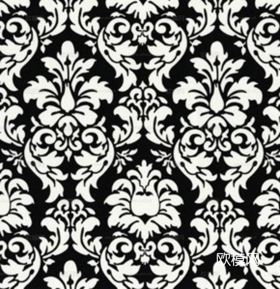 现代黑白 装饰花纹 黑白贴图 漂亮素材黑白下载